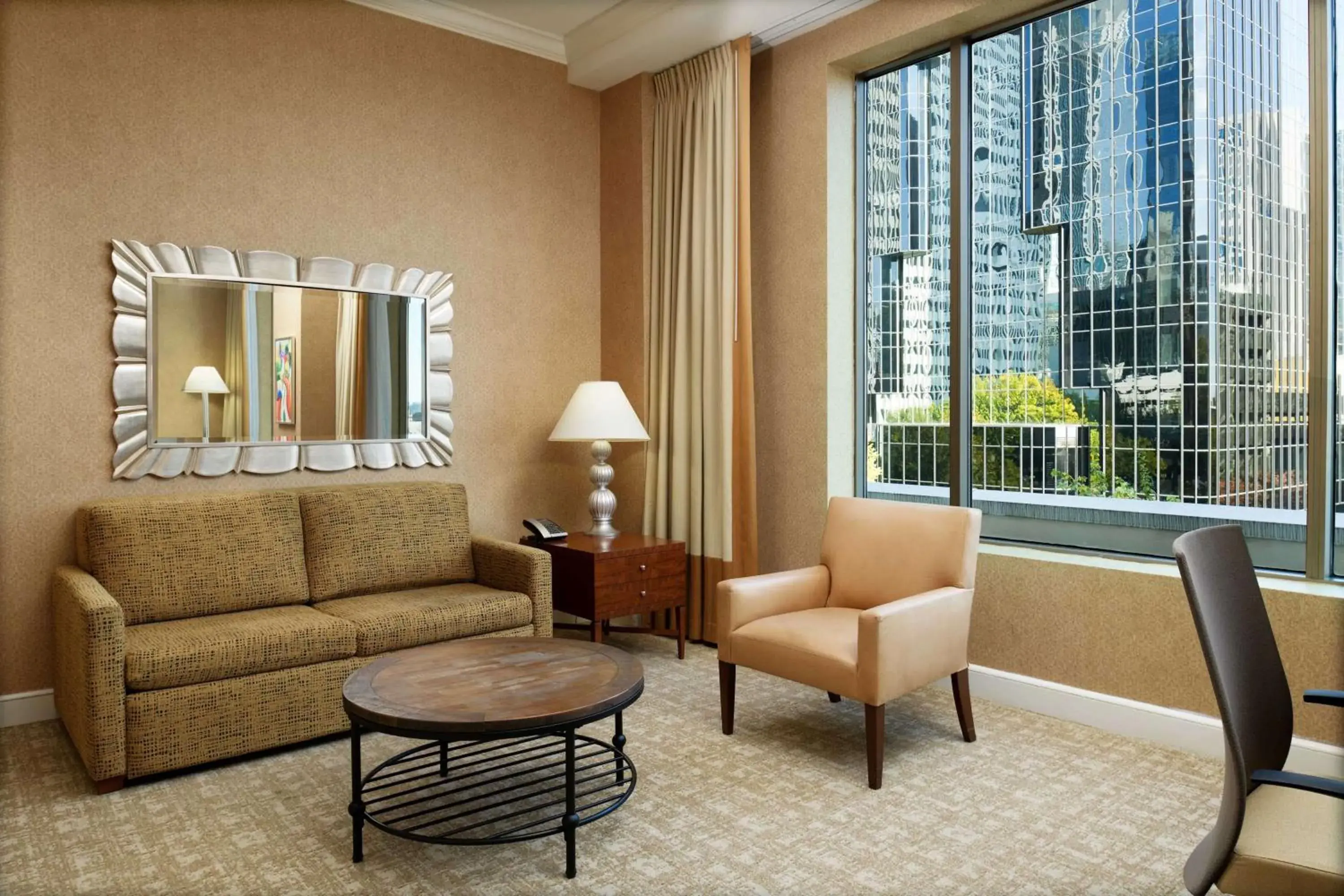 King Studio Suite in Hilton Charlotte Uptown King Studio Suite in Hilton Charlotte Uptown