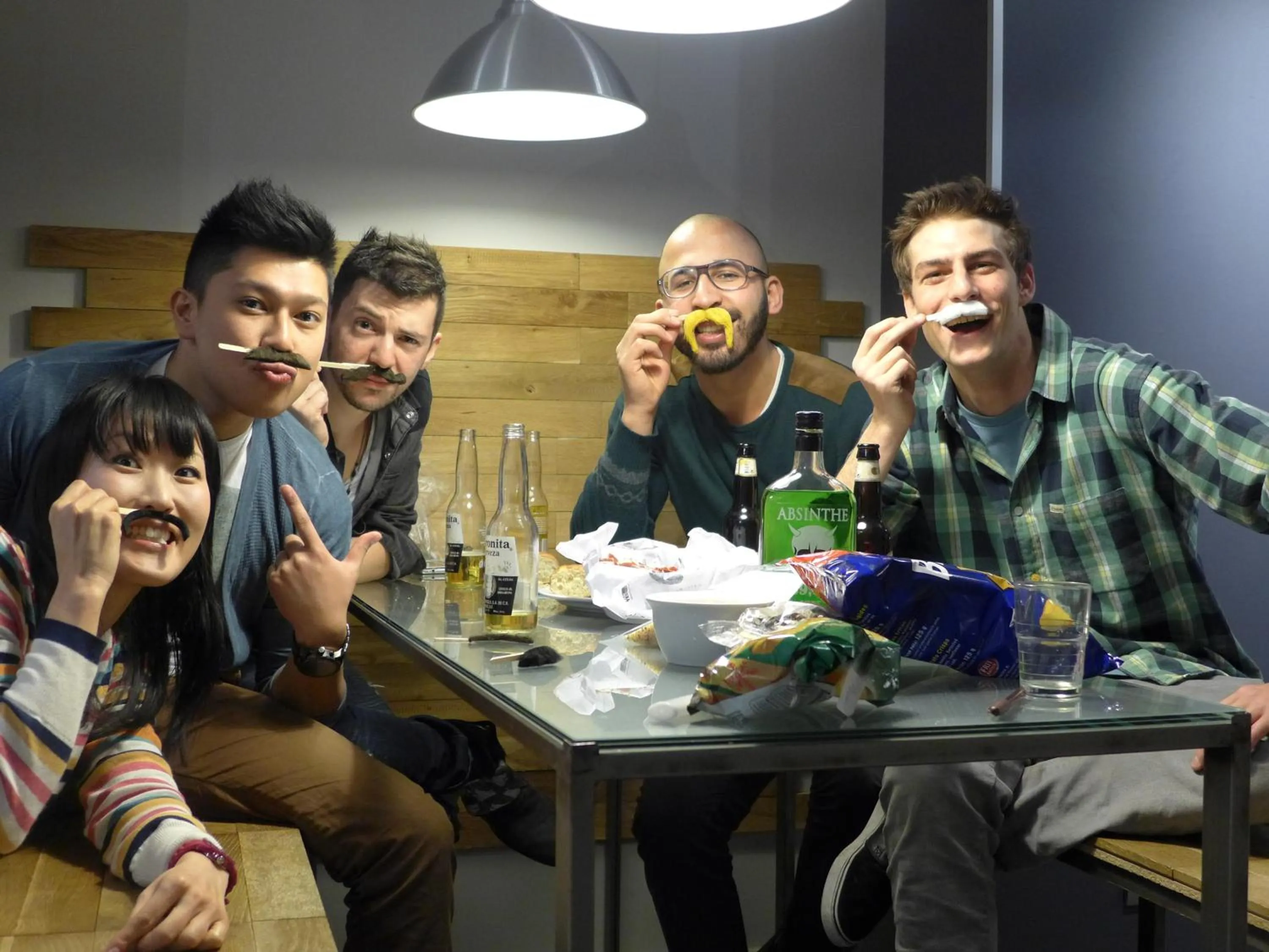 People in Don Moustache Boutique Hostel