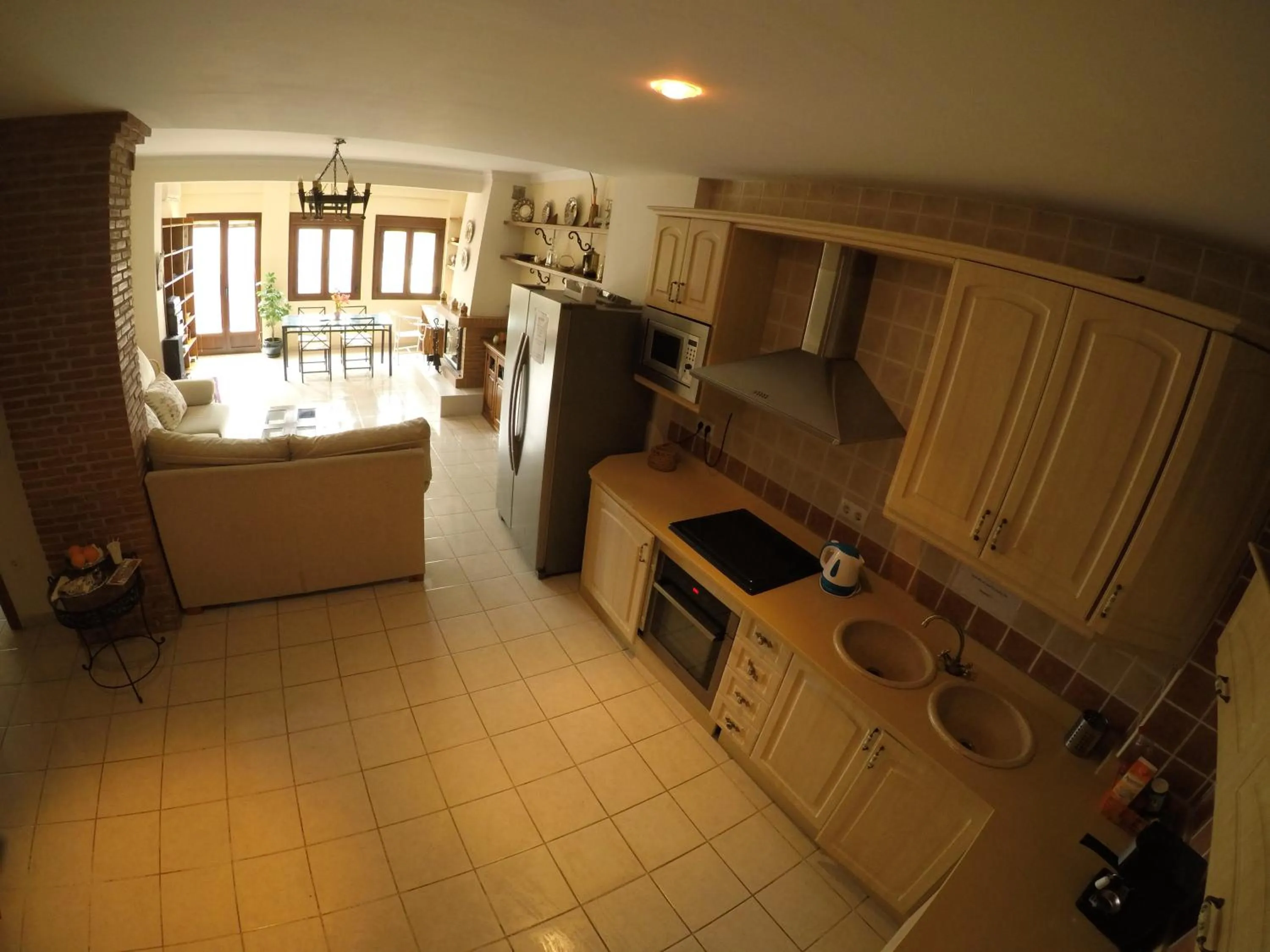Kitchen or kitchenette in Casa Duende del Tajo