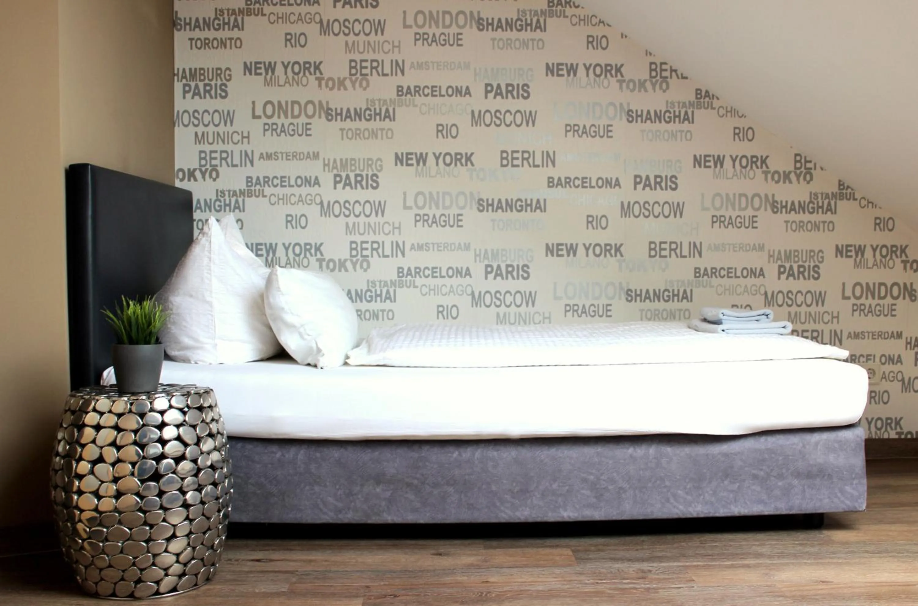 Photo of the whole room, Bed in greenpartment Ingolstadt - Friedrichshofen