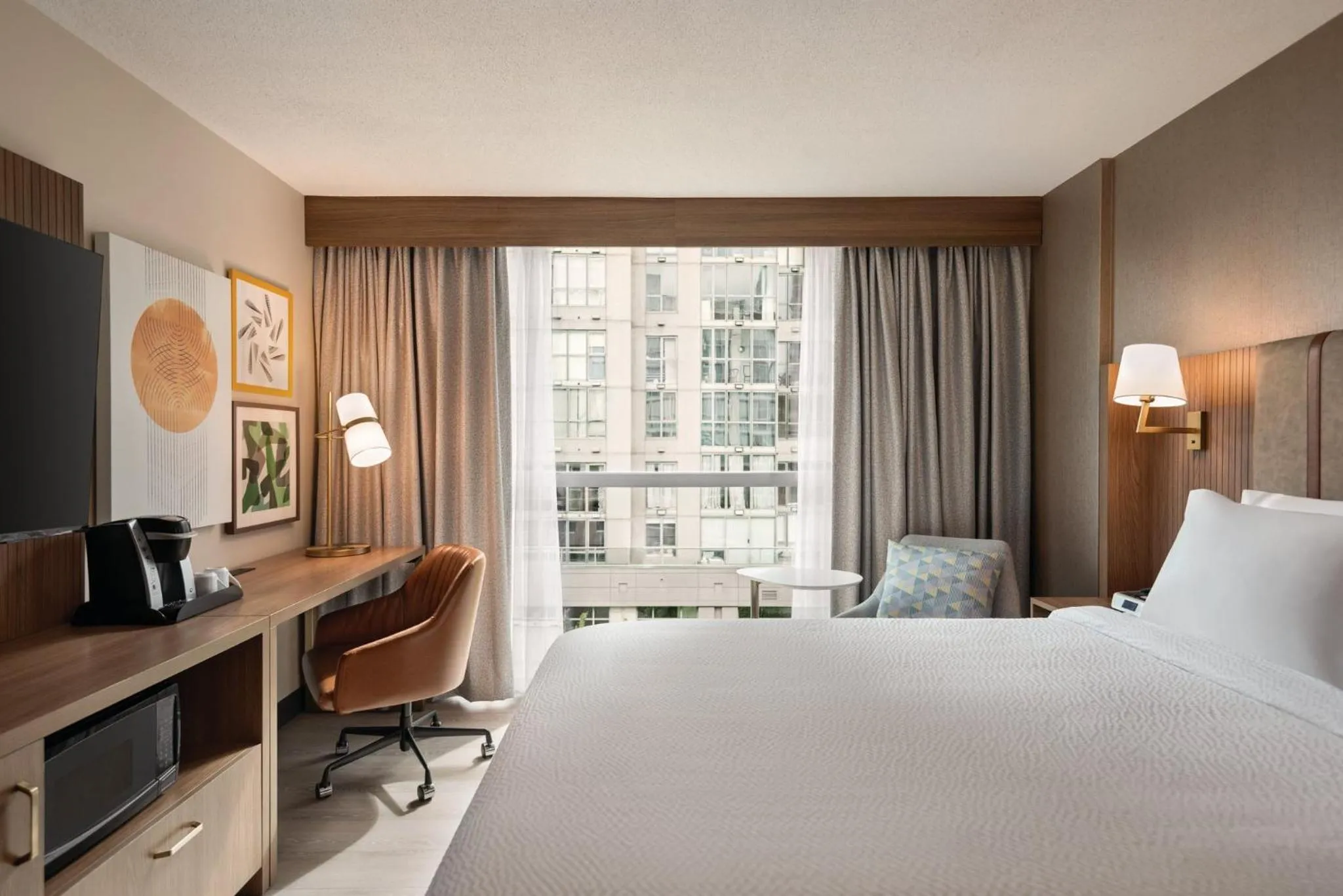 Bedroom, Bed in Holiday Inn & Suites Vancouver Downtown by IHG