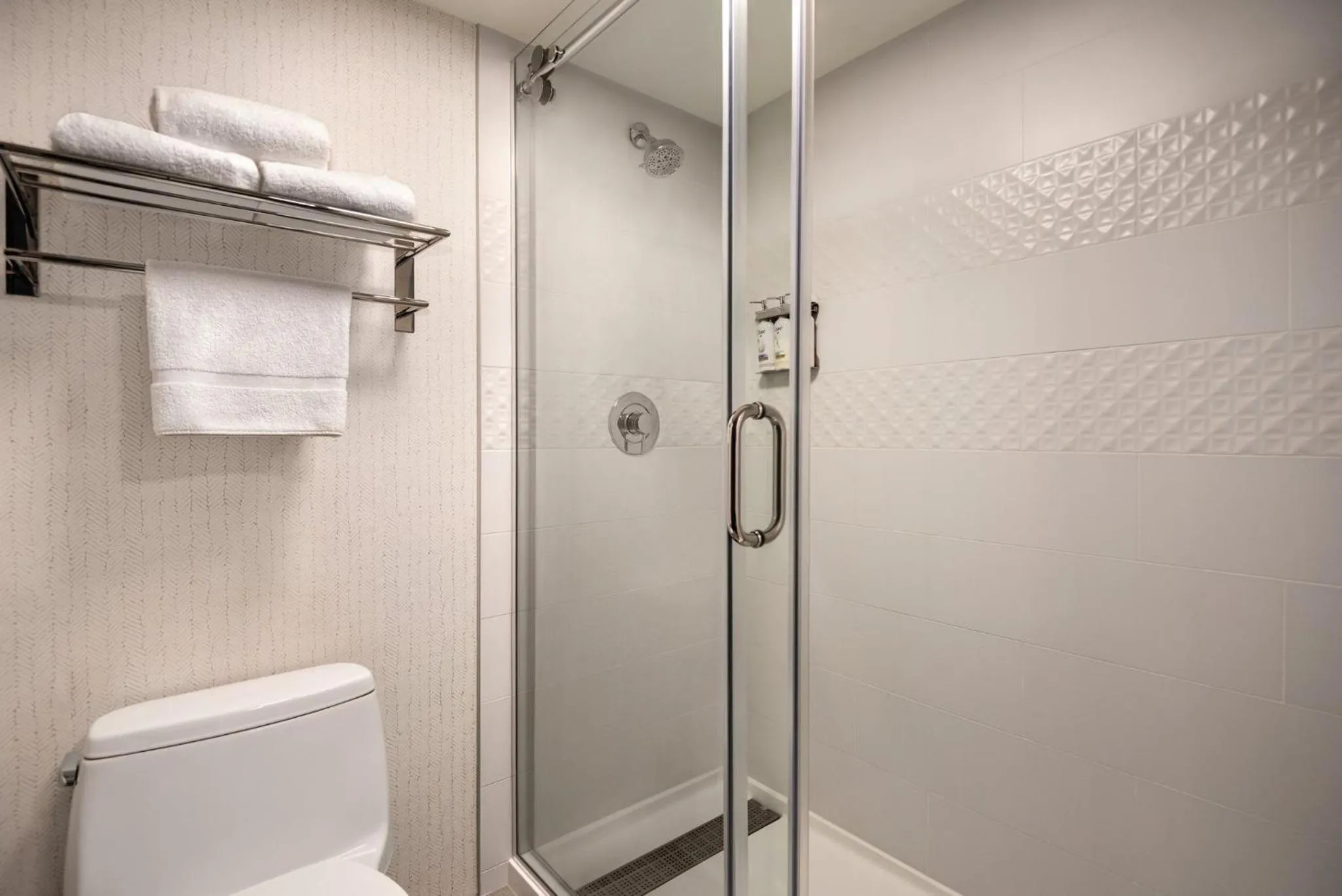 Shower in Holiday Inn & Suites Vancouver Downtown by IHG