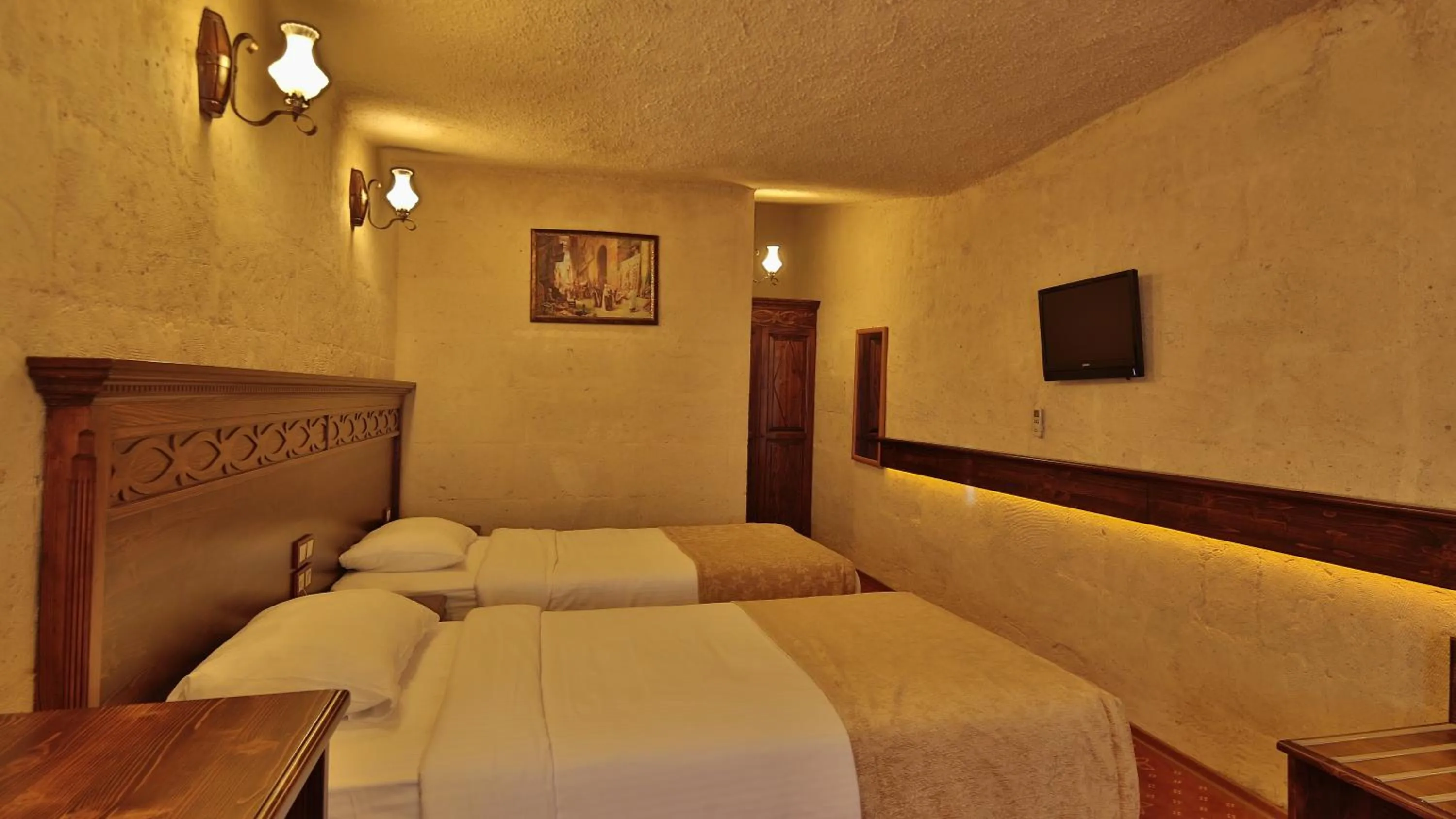 Decorative detail, Bed in Dilek Kaya Otel