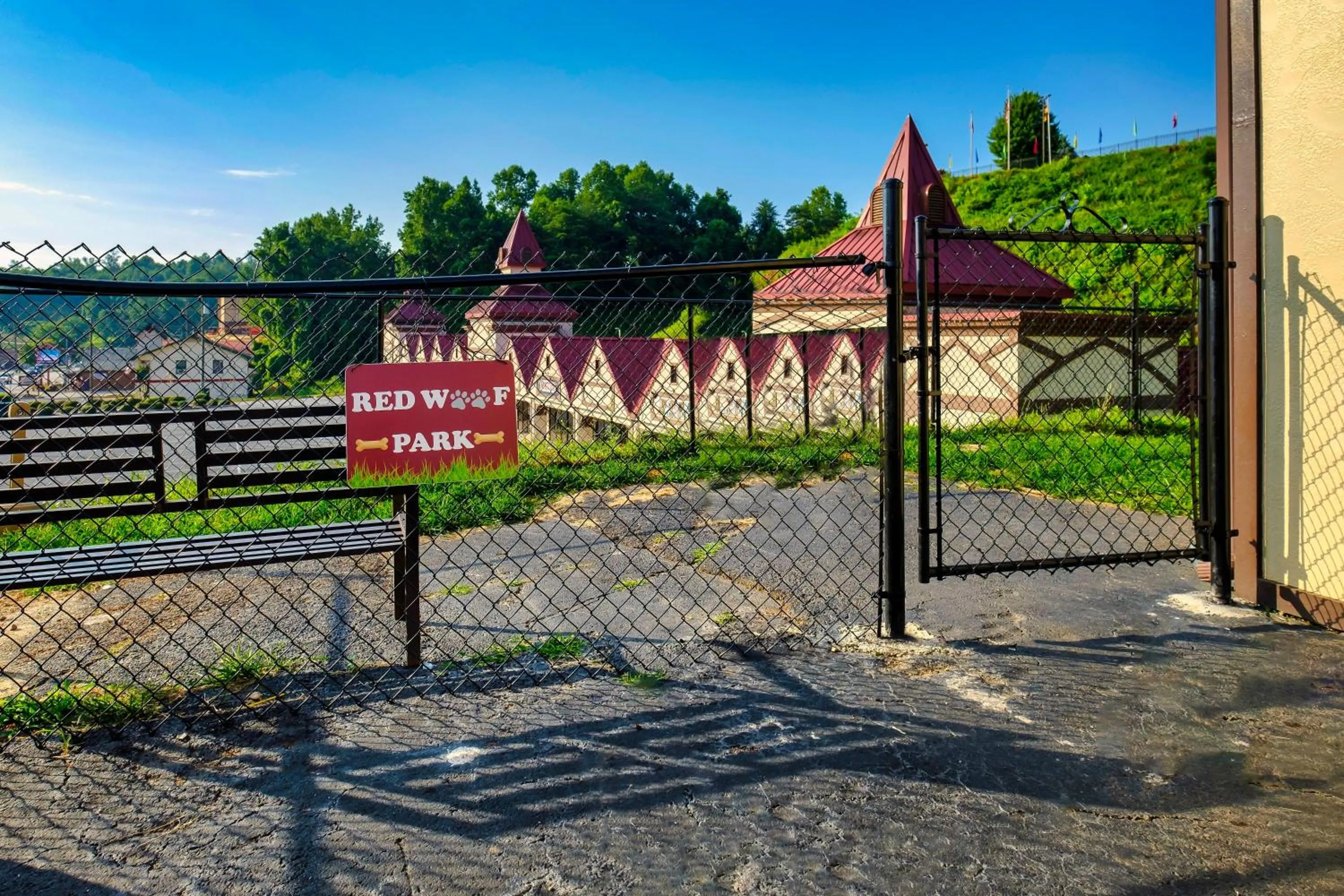 Property building in Red Roof Inn Helen