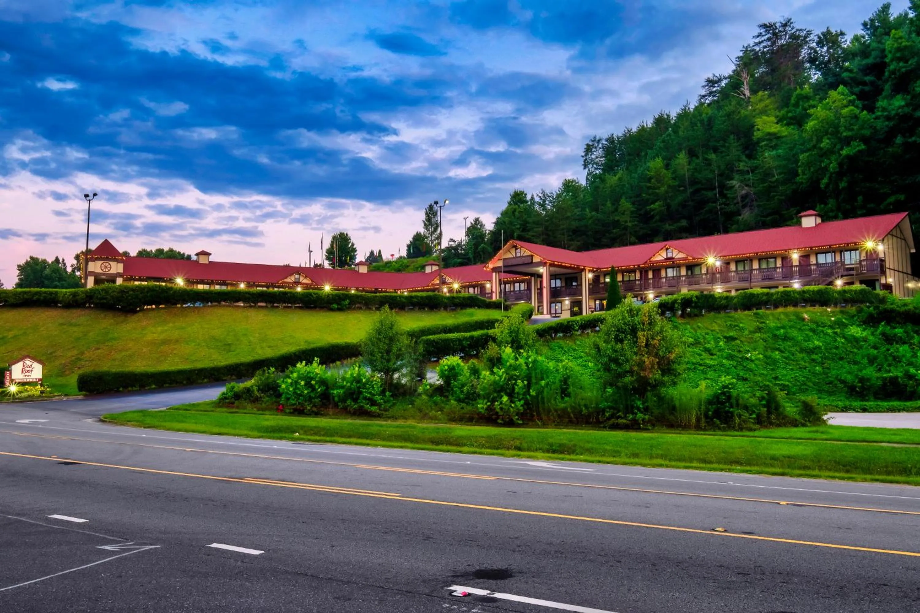 Property building in Red Roof Inn Helen