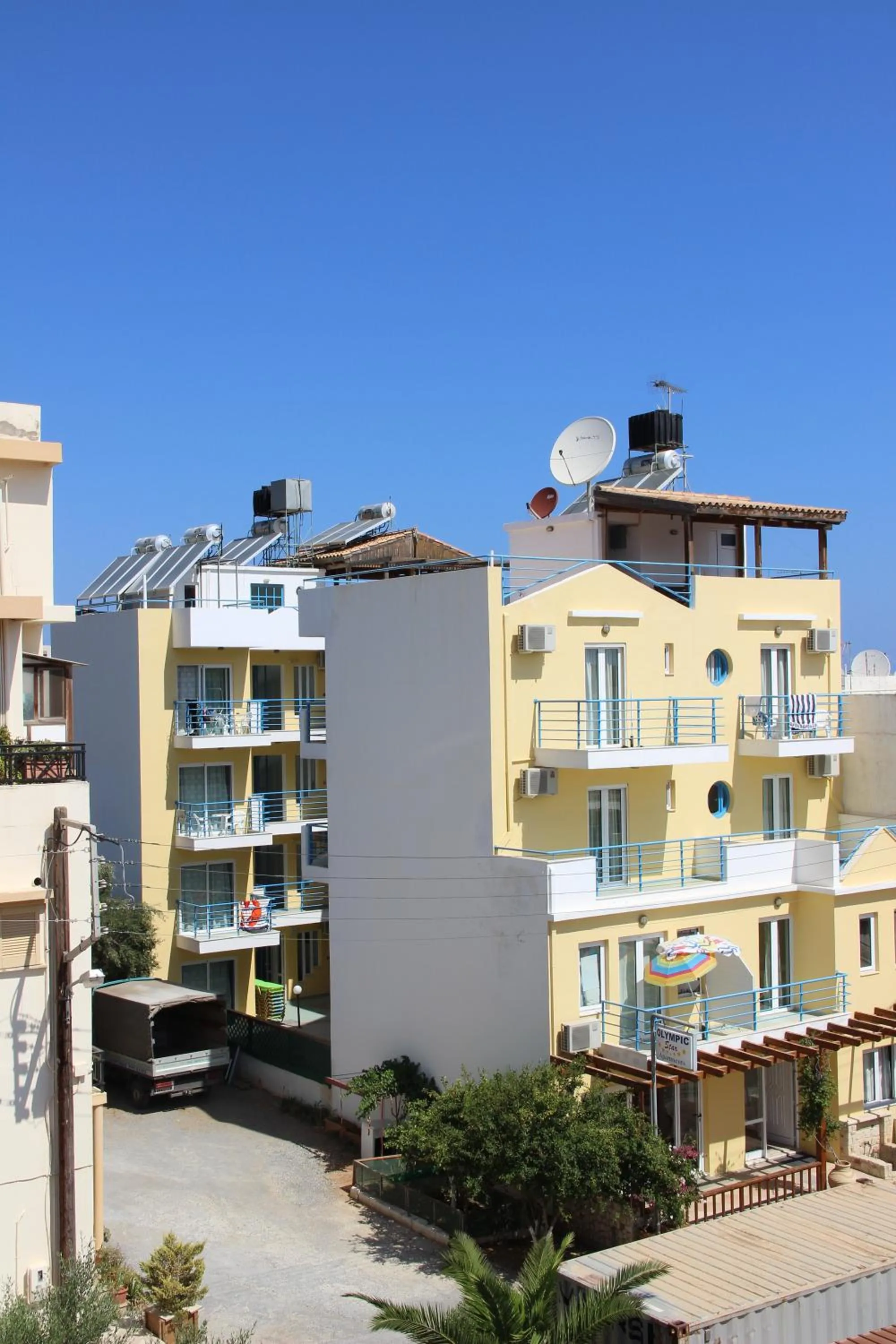 Bird's eye view in Olympic Star