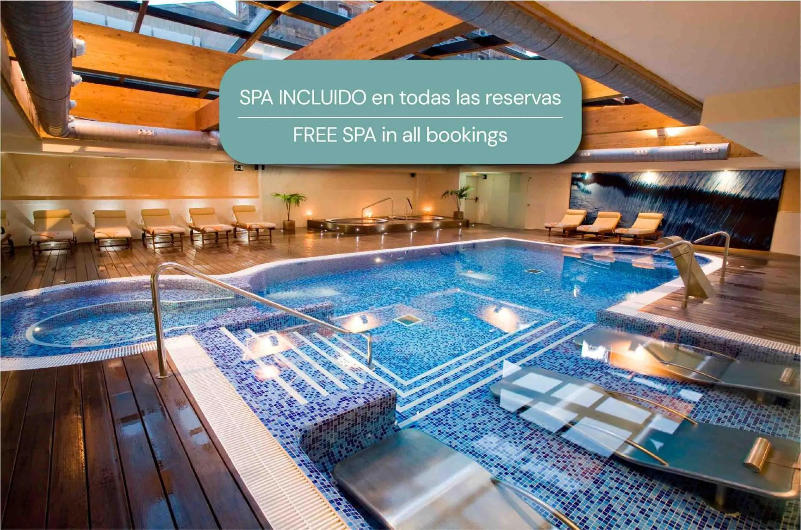 Spa and wellness centre/facilities in Hotel & Spa Villa Olimpica Suites