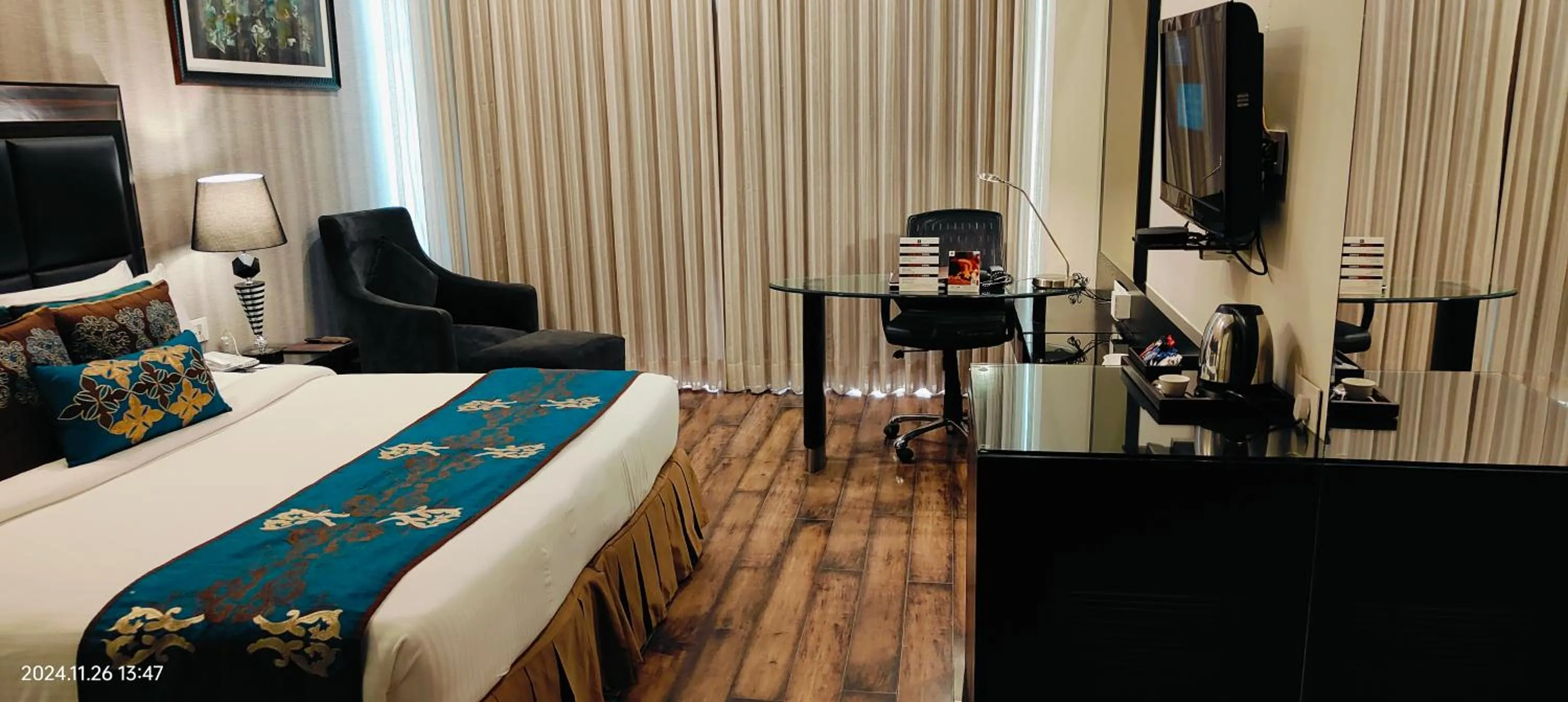 Bedroom, Bed in Marina- Shimla First Designer Boutique Hotel