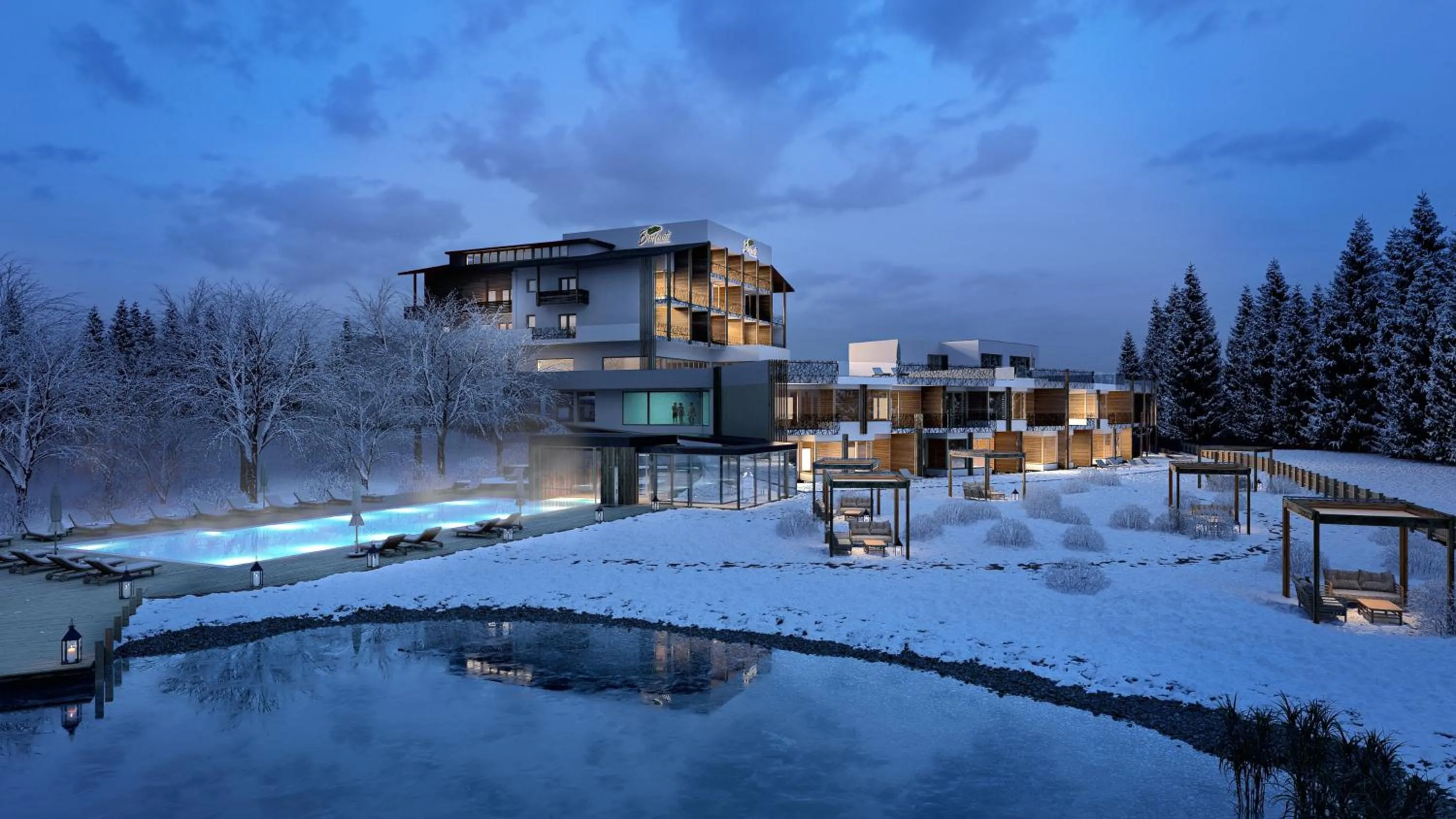 Property building in Bonfanti Design Hotel