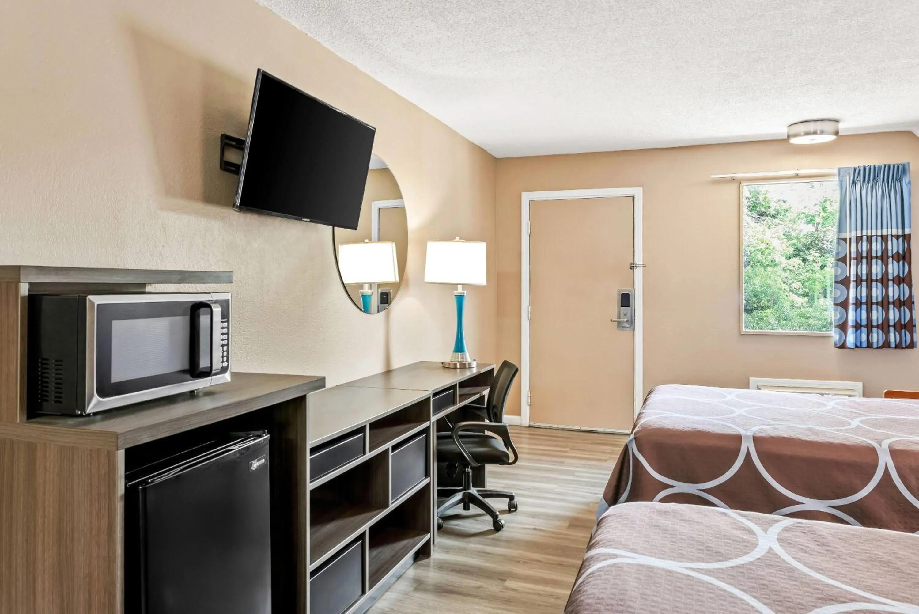 Bed in Super 8 by Wyndham Brownsburg