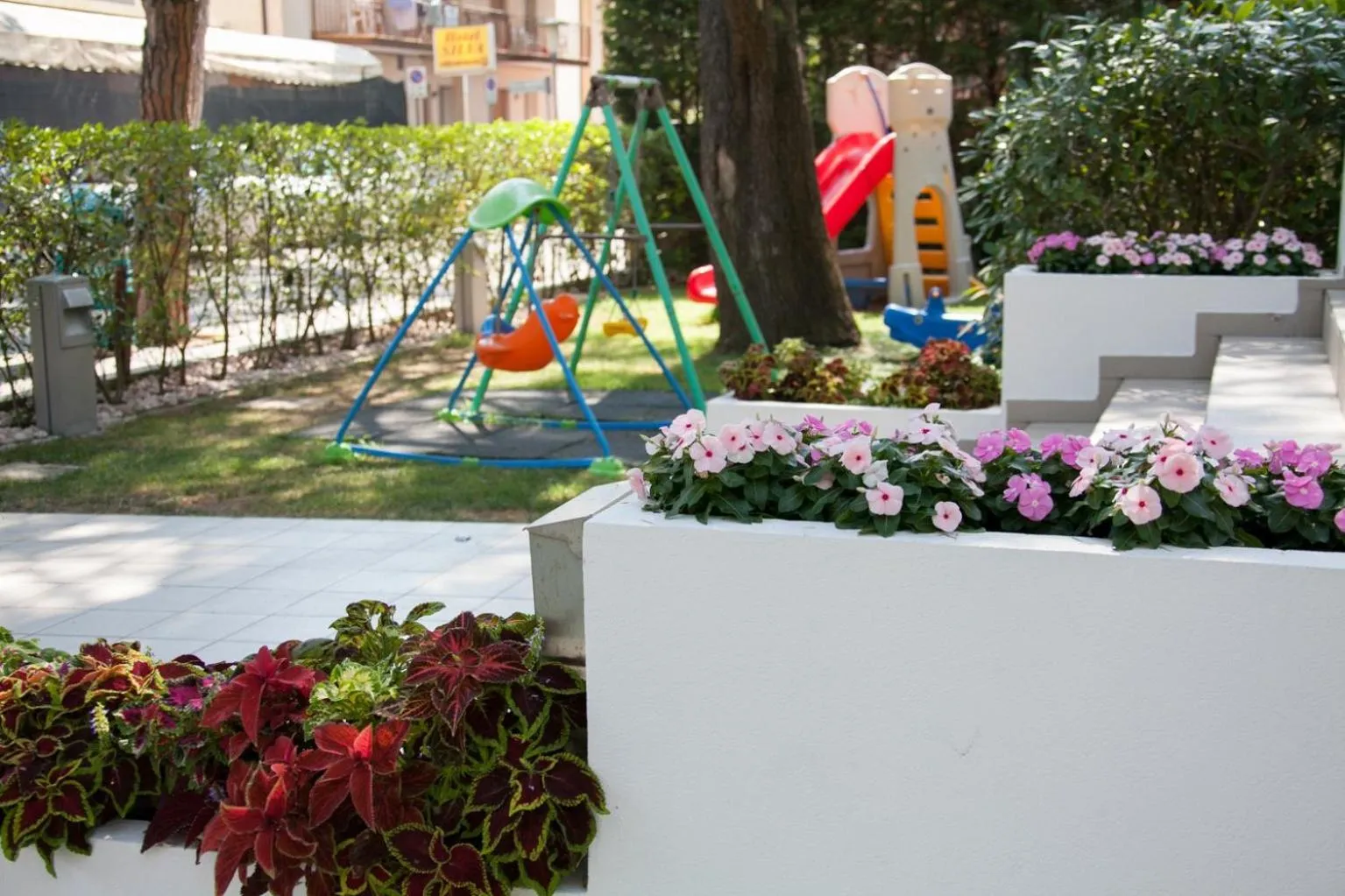 Children play ground in Hotel Albatros 3 Stelle Superior