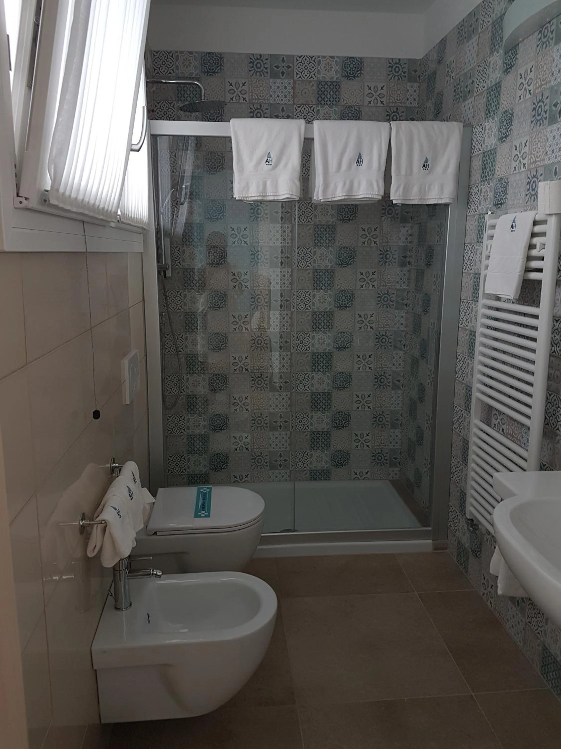 Shower in Hotel Albatros 3 Stelle Superior