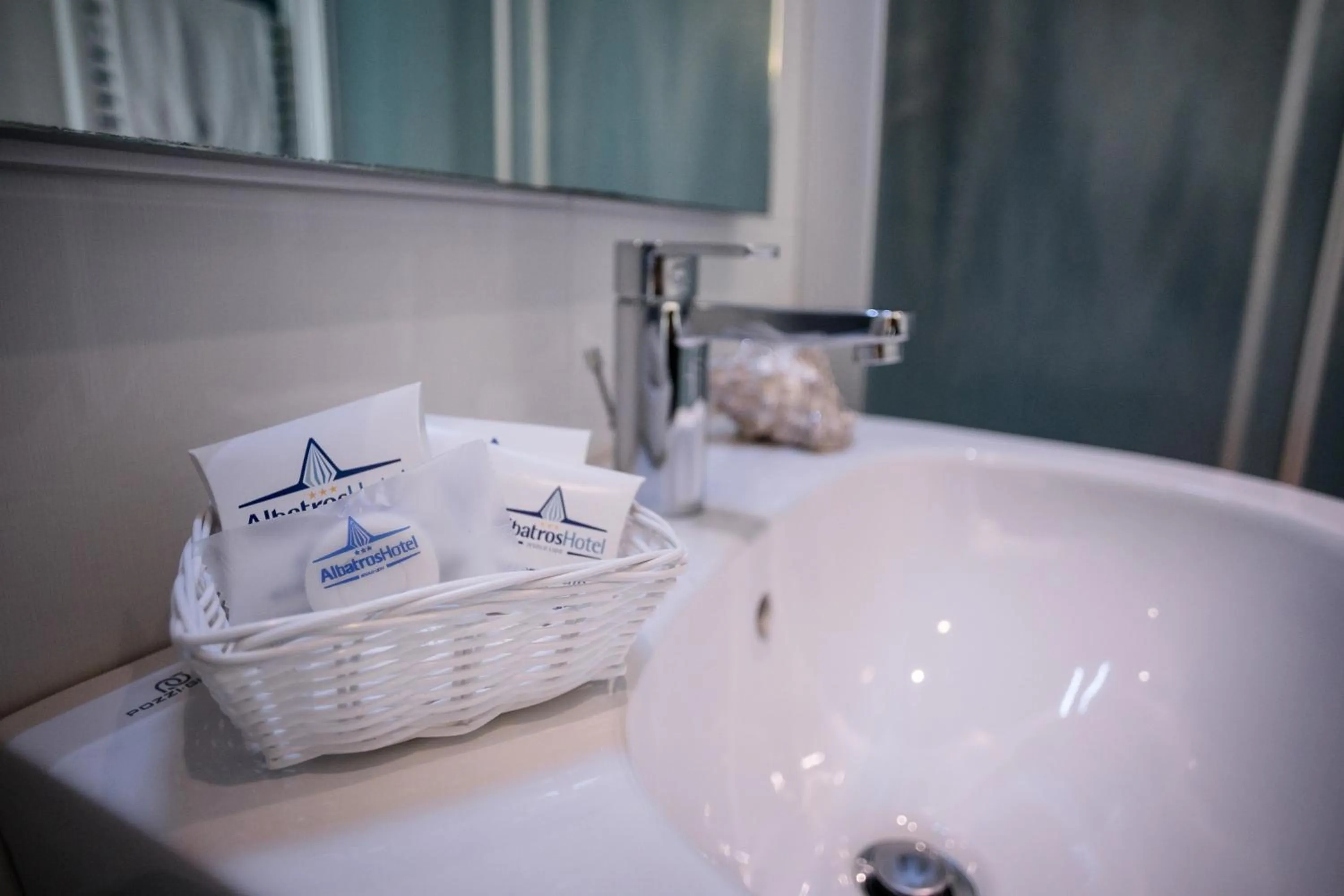 Shower in Hotel Albatros 3 Stelle Superior