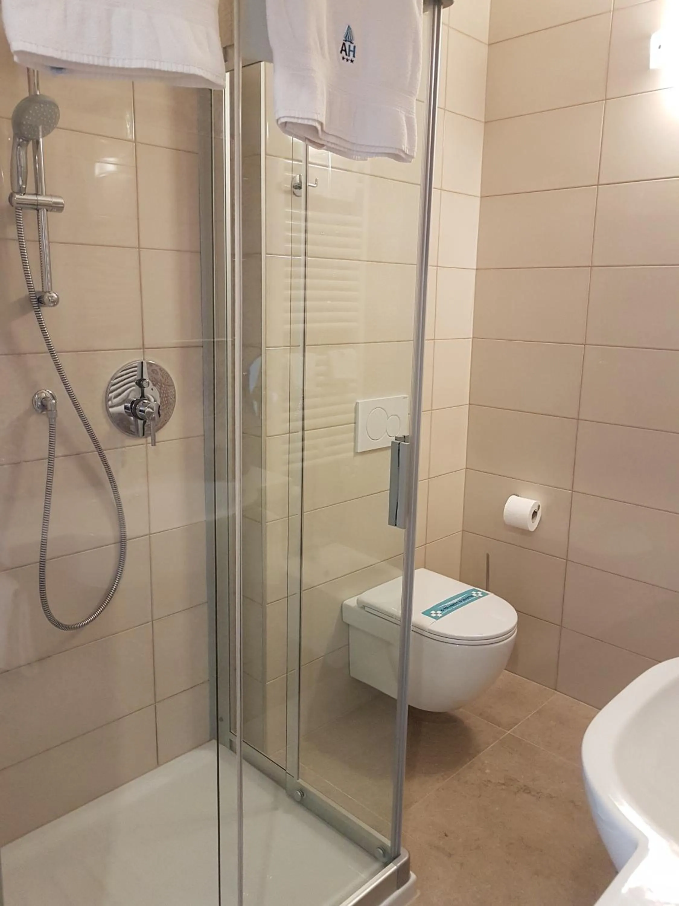 Shower in Hotel Albatros 3 Stelle Superior