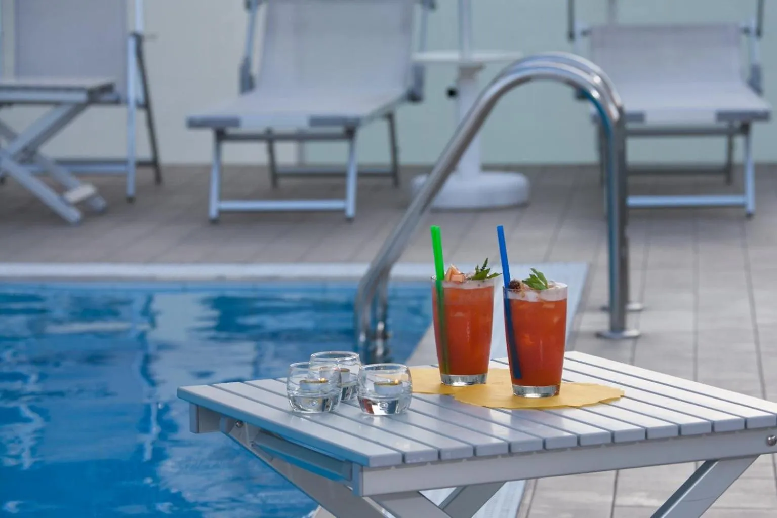 Swimming pool in Hotel Albatros 3 Stelle Superior