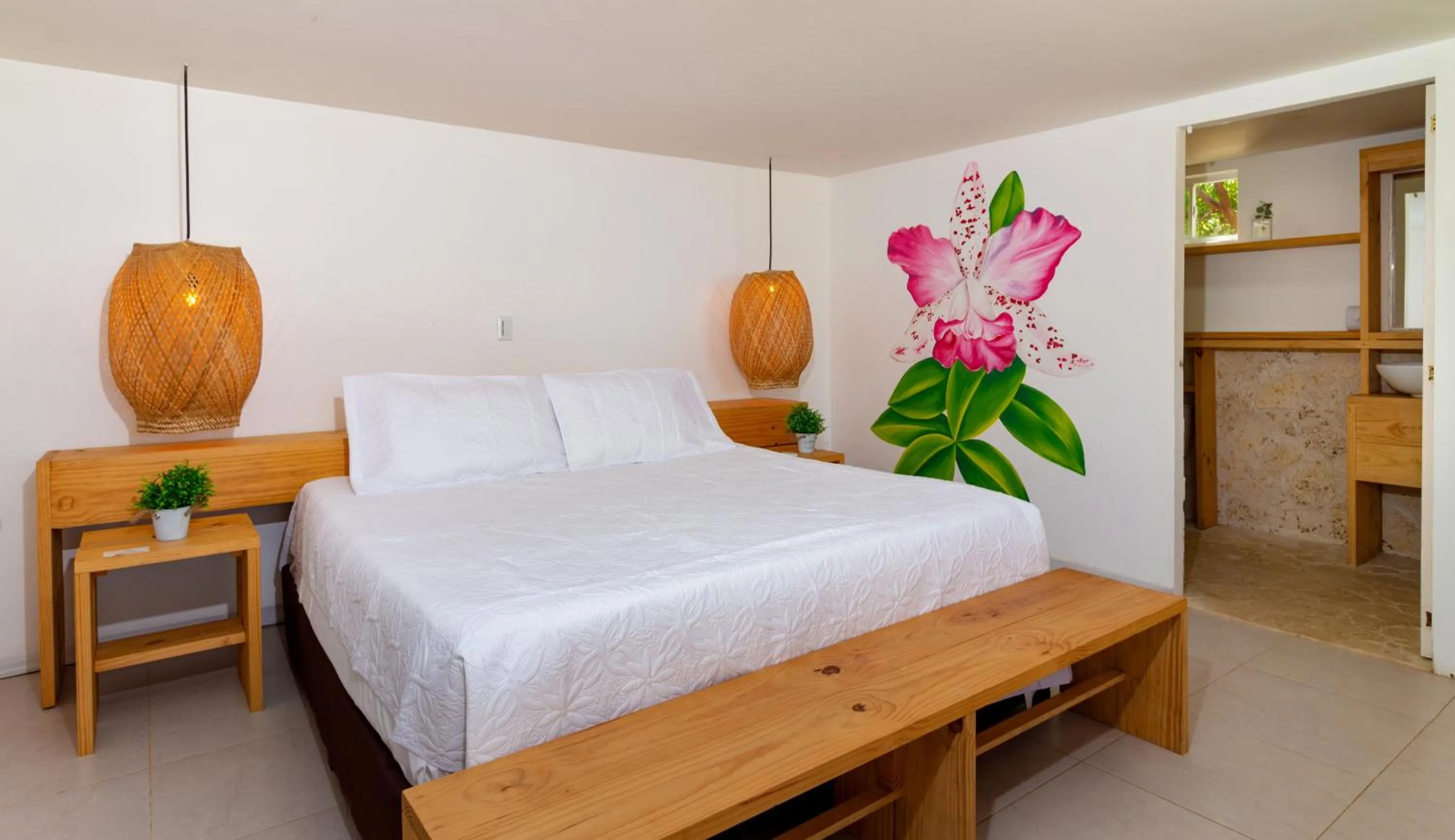 Bed in Hotel Arena Beach Cartagena