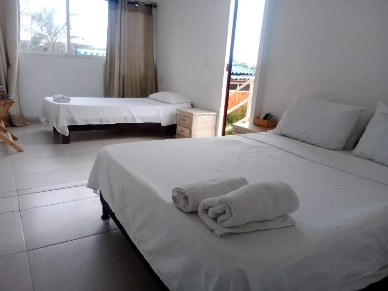Bed in Hotel Arena Beach Cartagena