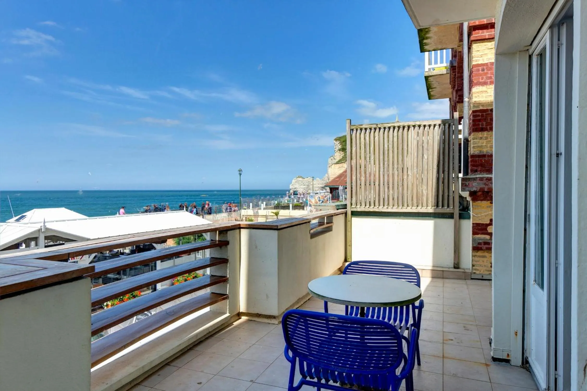 Sea view in Le Gîte de la Plage