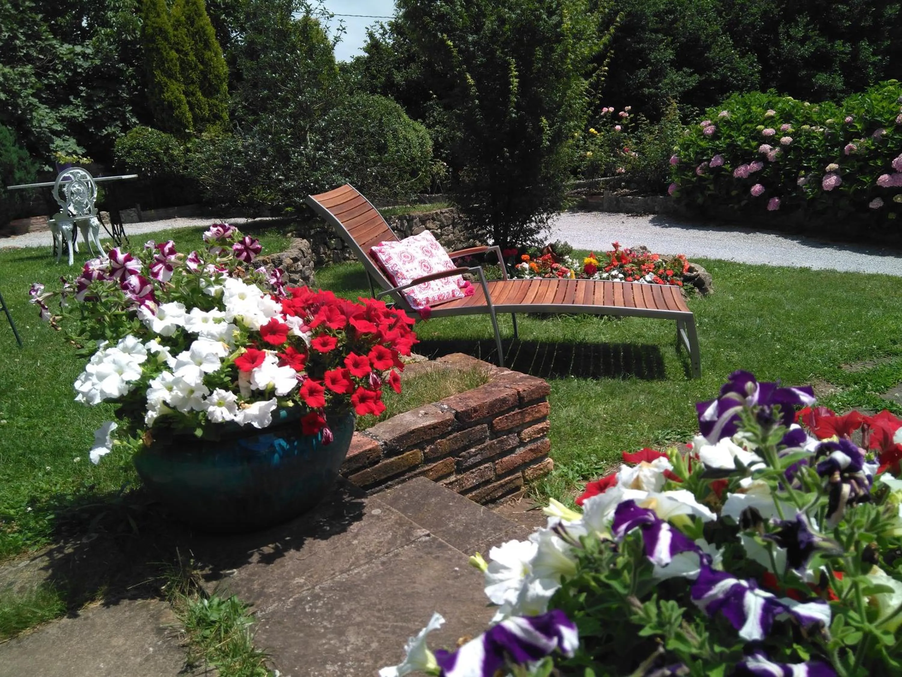Garden in Posada La Cotía