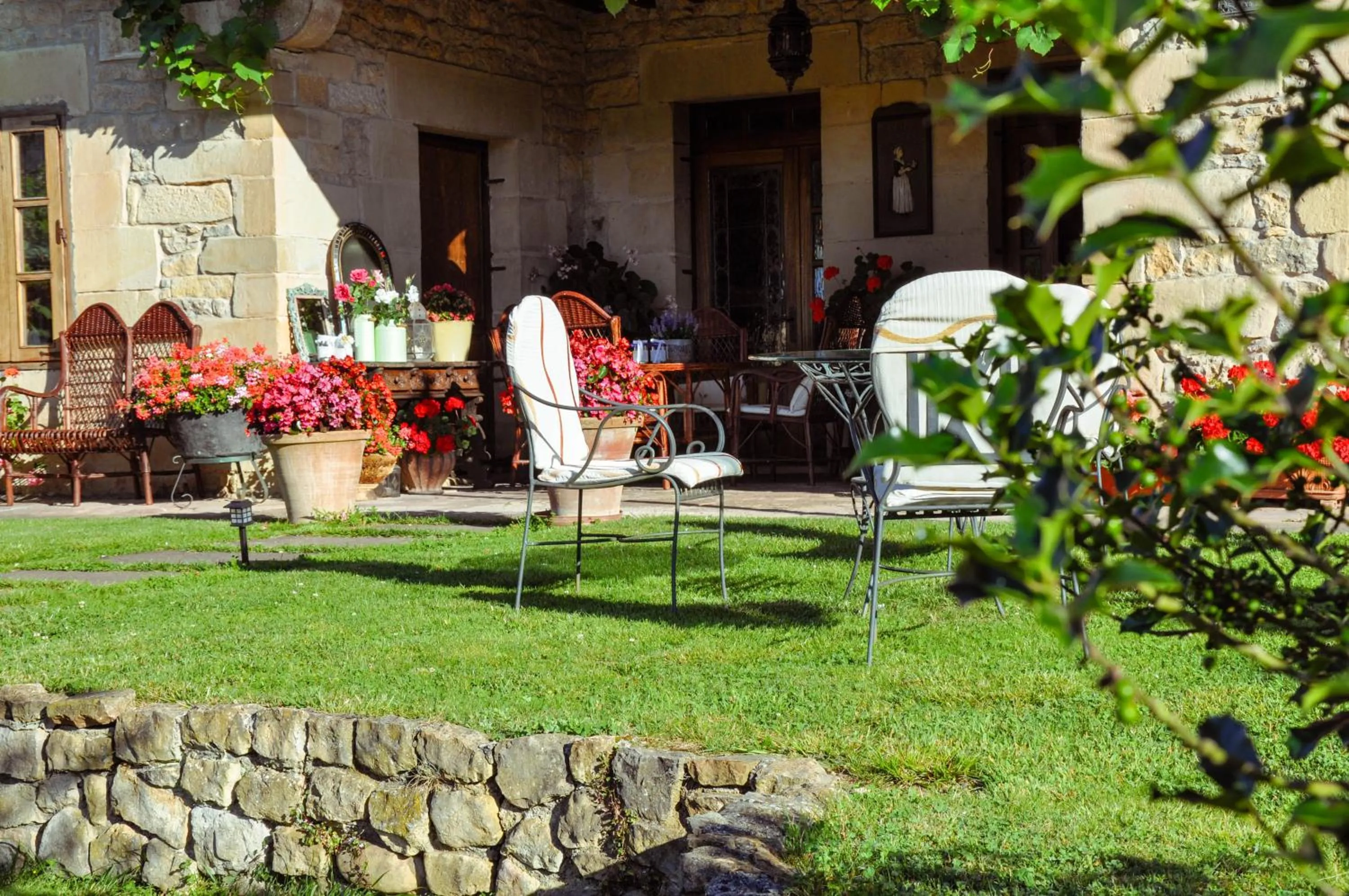 Garden in Posada La Cotía