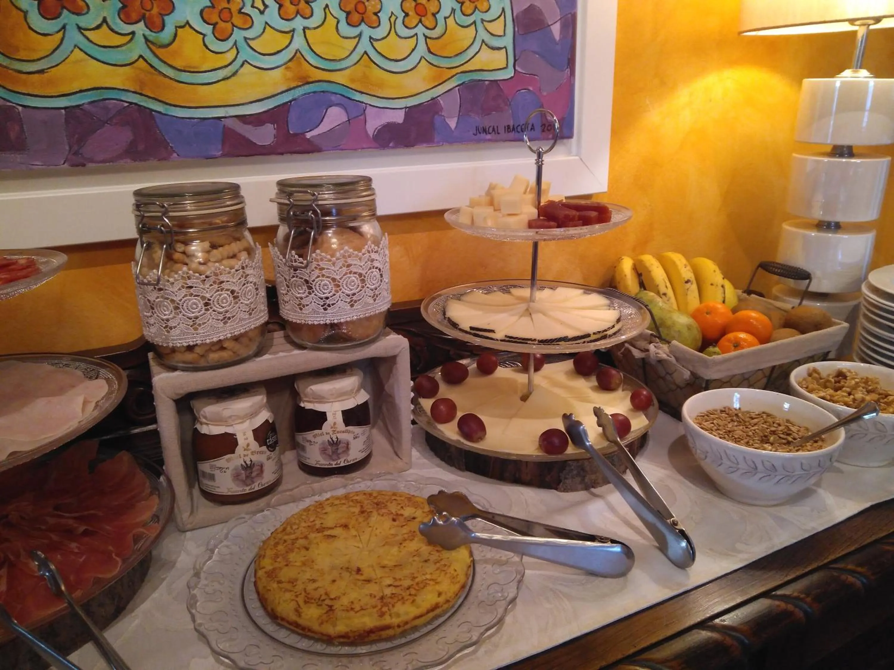 Food and drinks in Posada La Cotía