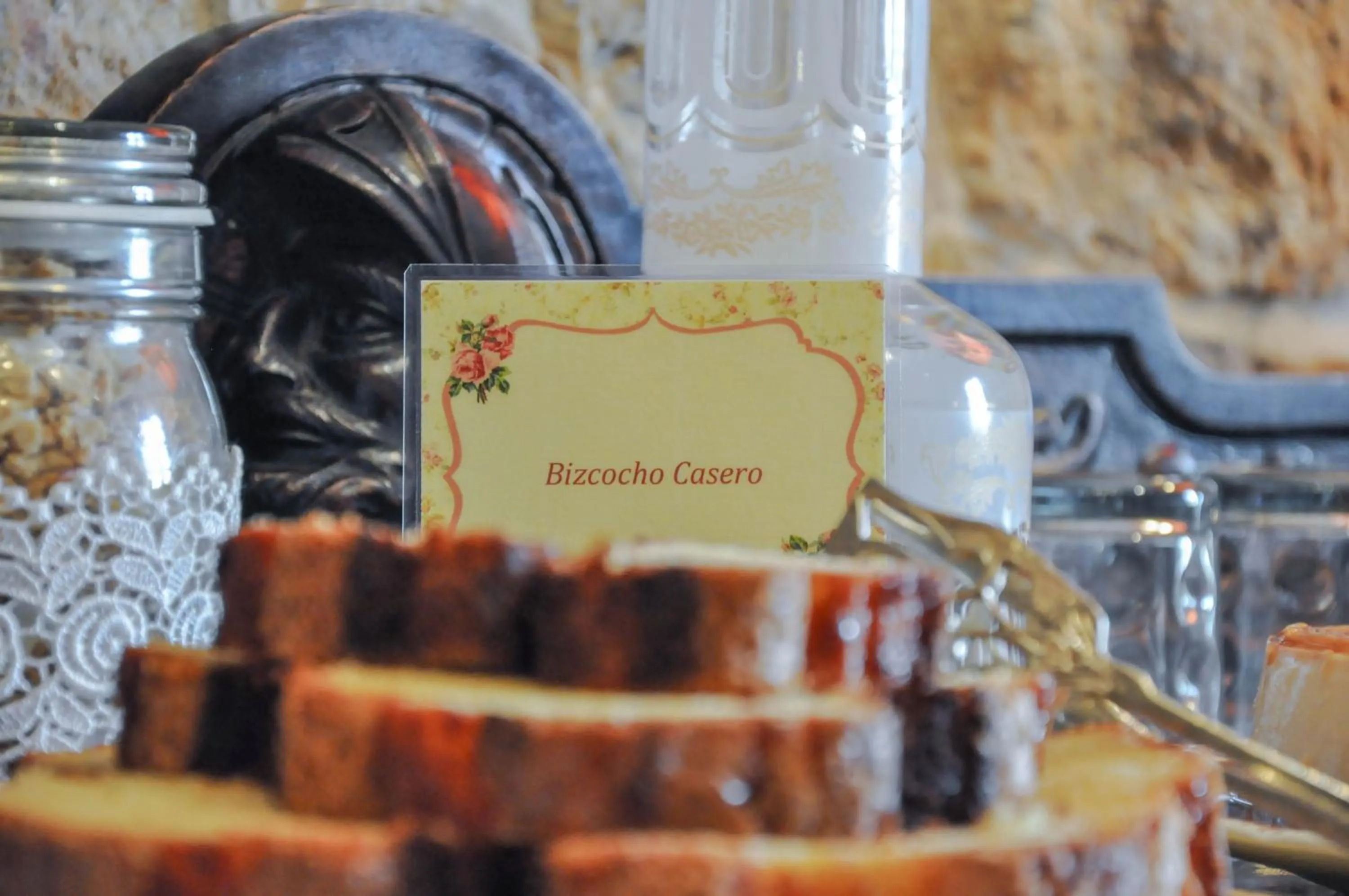 Food close-up in Posada La Cotía