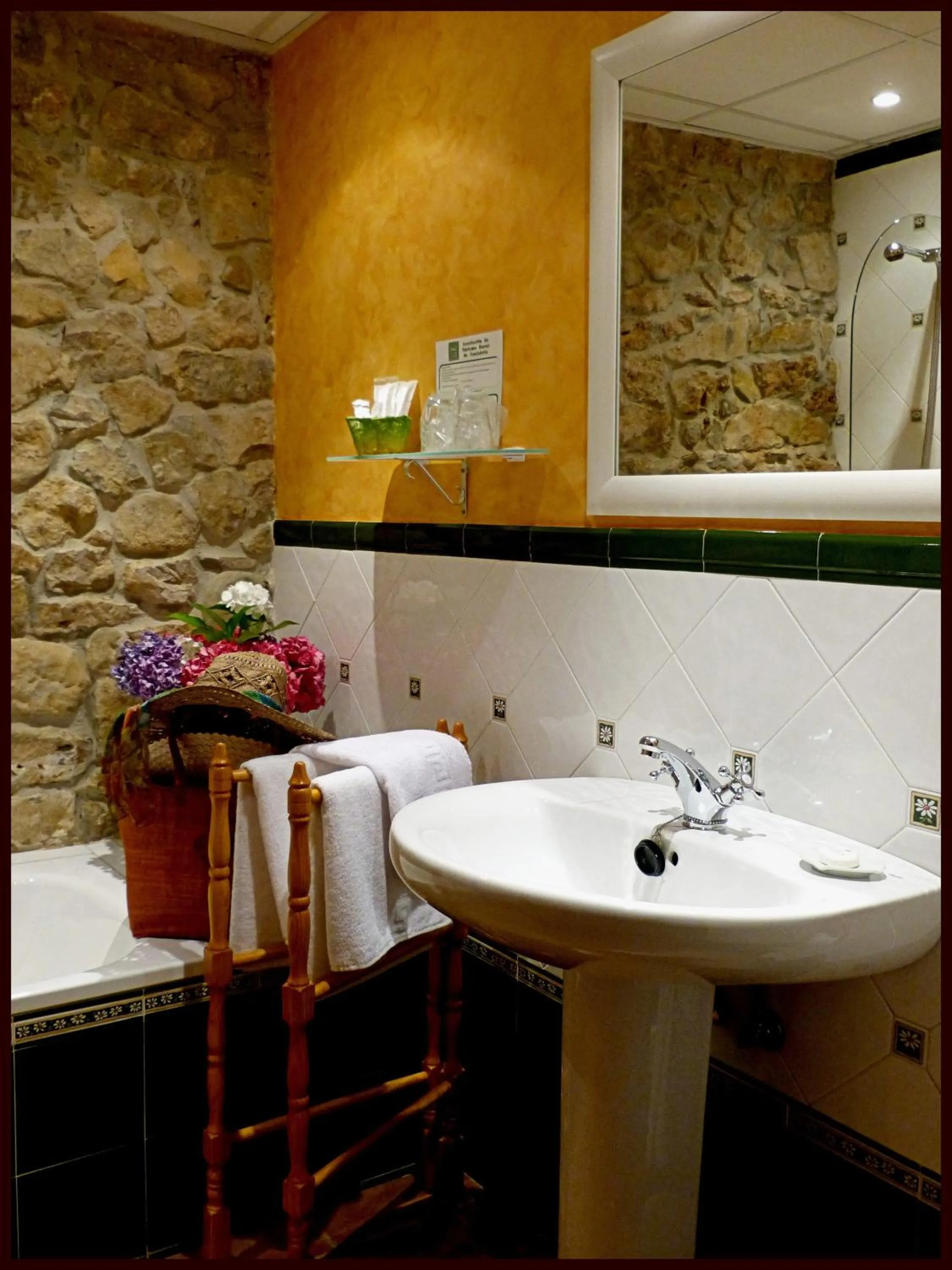 Bathroom in Posada La Cotía