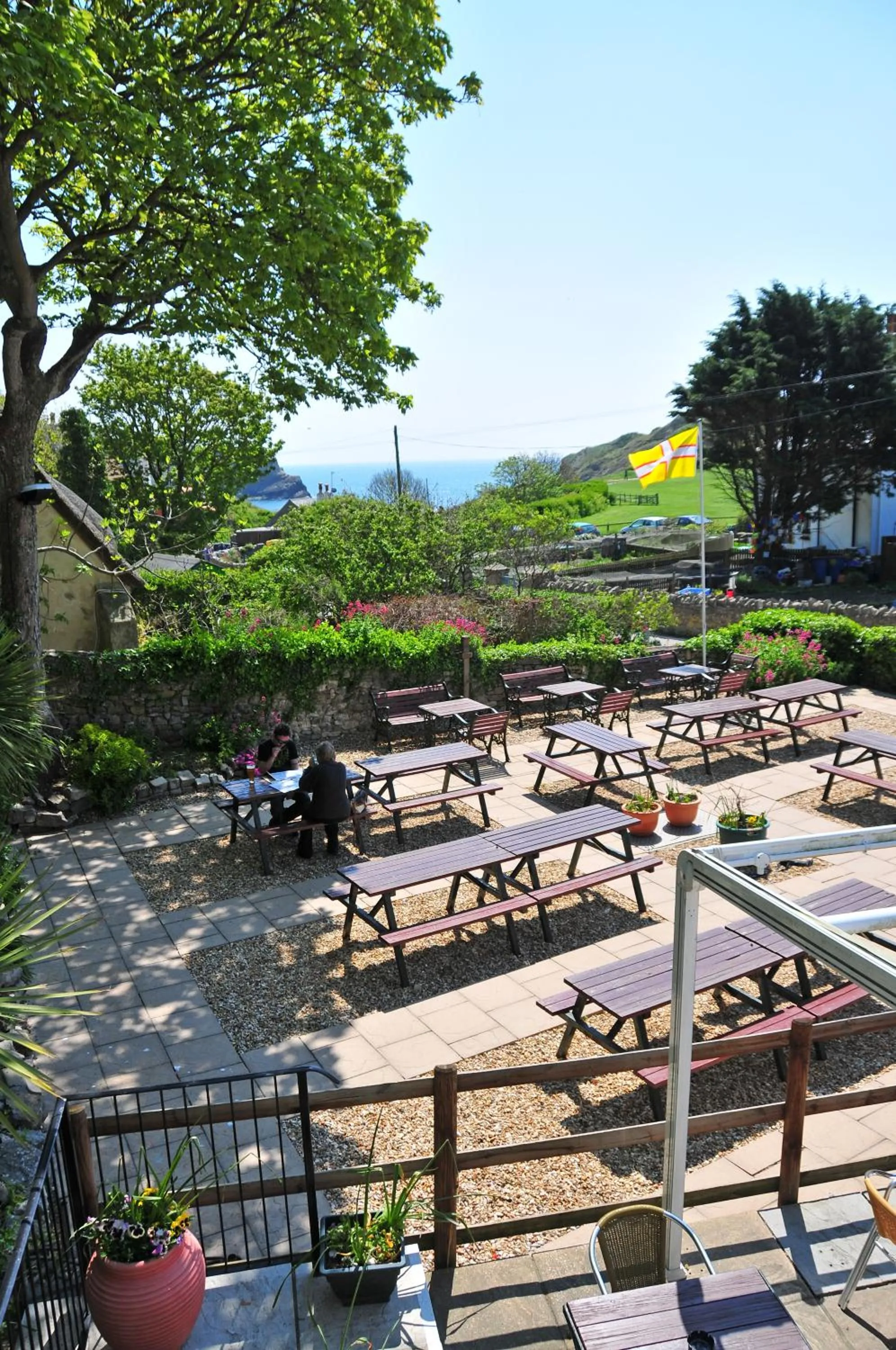 Restaurant/places to eat in Lulworth Cove Inn