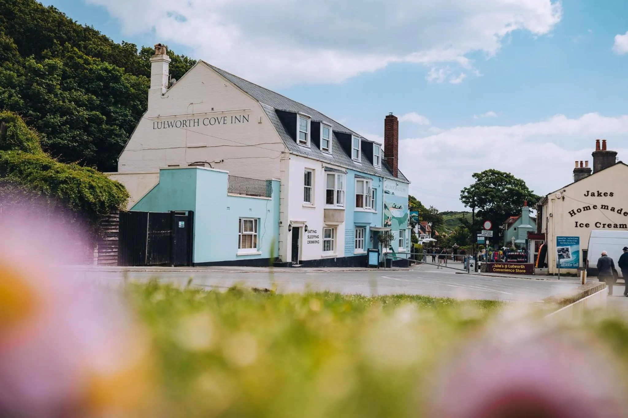 Property building in Lulworth Cove Inn