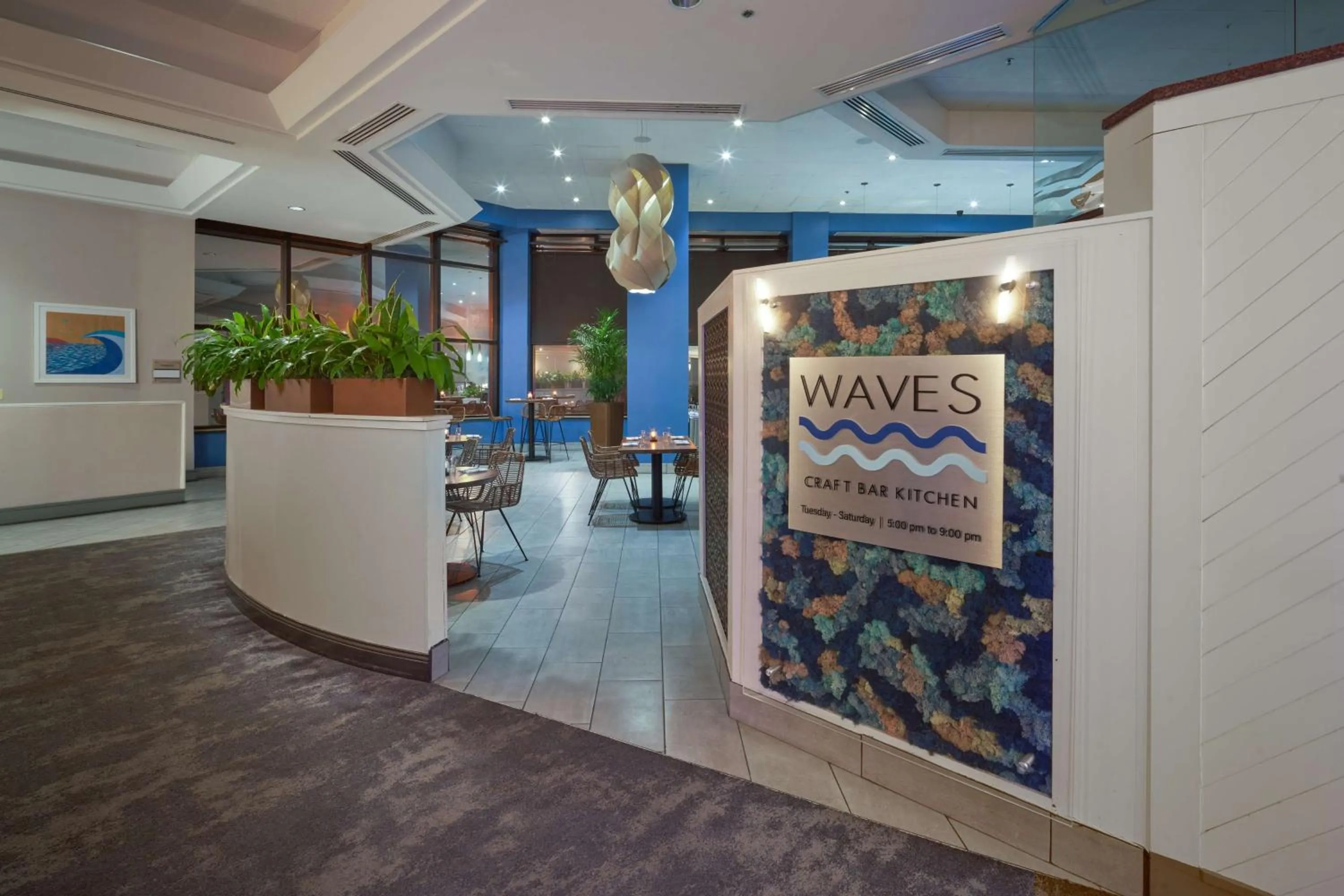 Restaurant/places to eat in Hilton Cocoa Beach Oceanfront