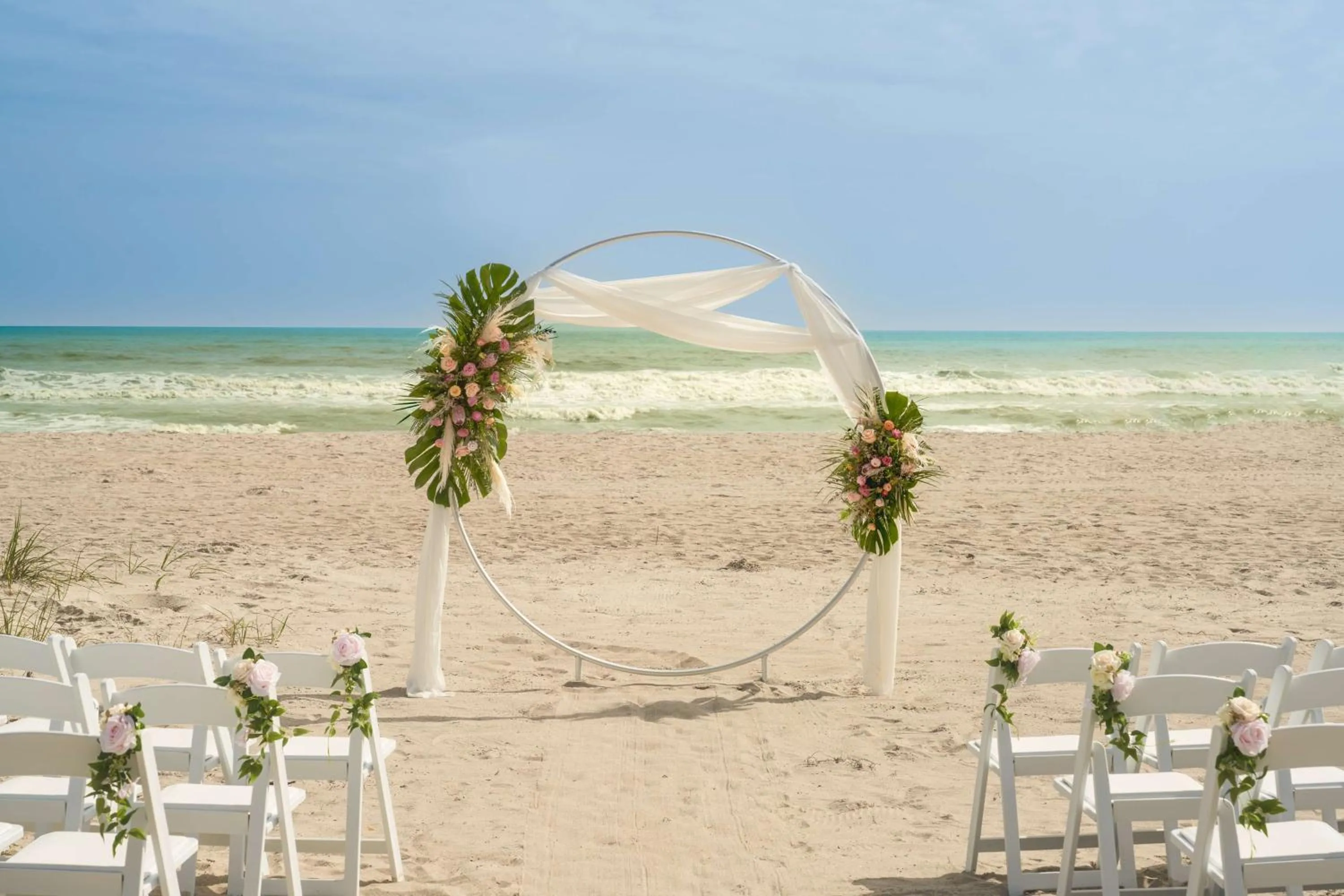 Beach in Hilton Cocoa Beach Oceanfront