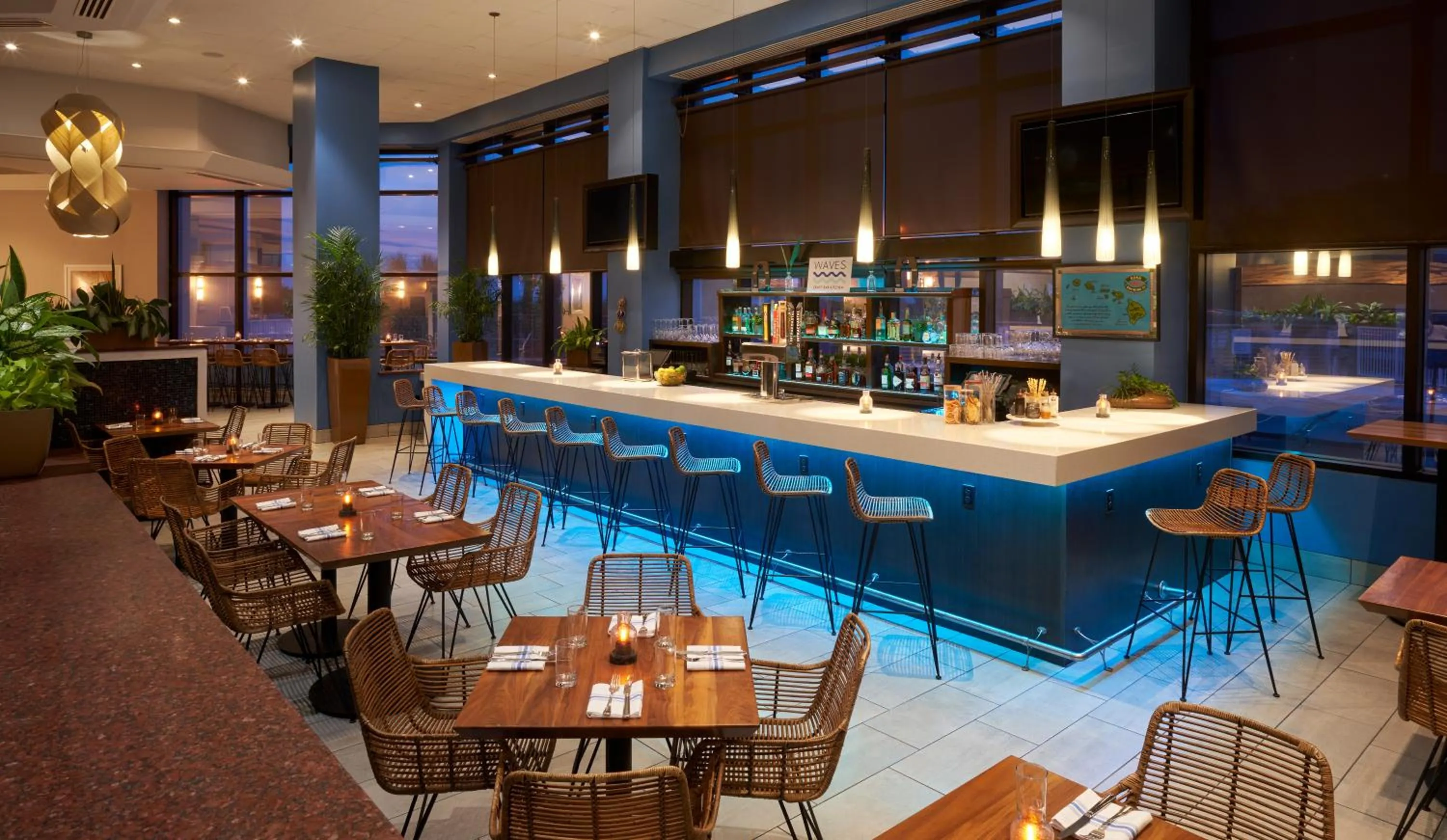 Restaurant/places to eat in Hilton Cocoa Beach Oceanfront