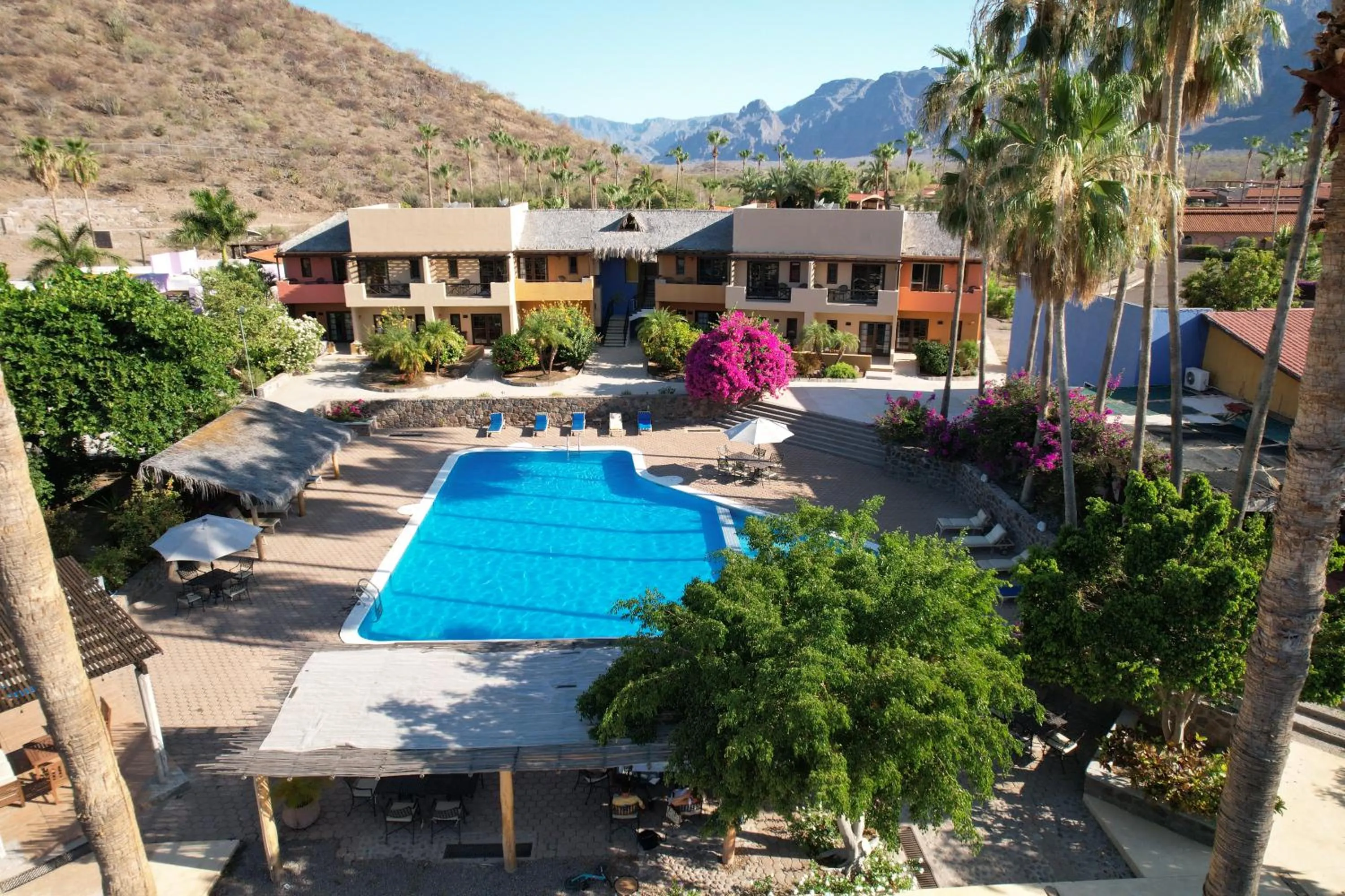 Bird's eye view in Tripui Hotel