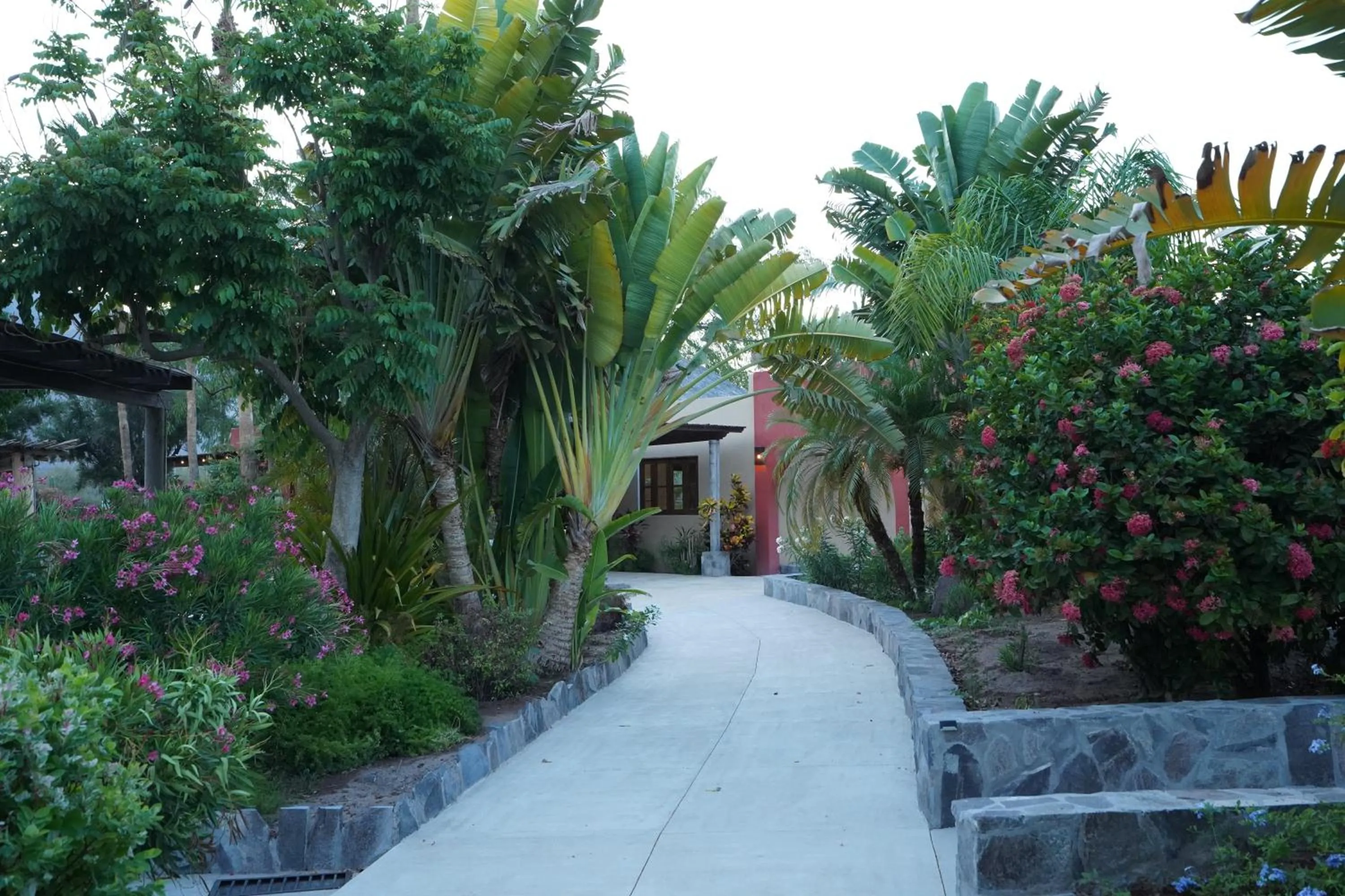 Patio in Tripui Hotel