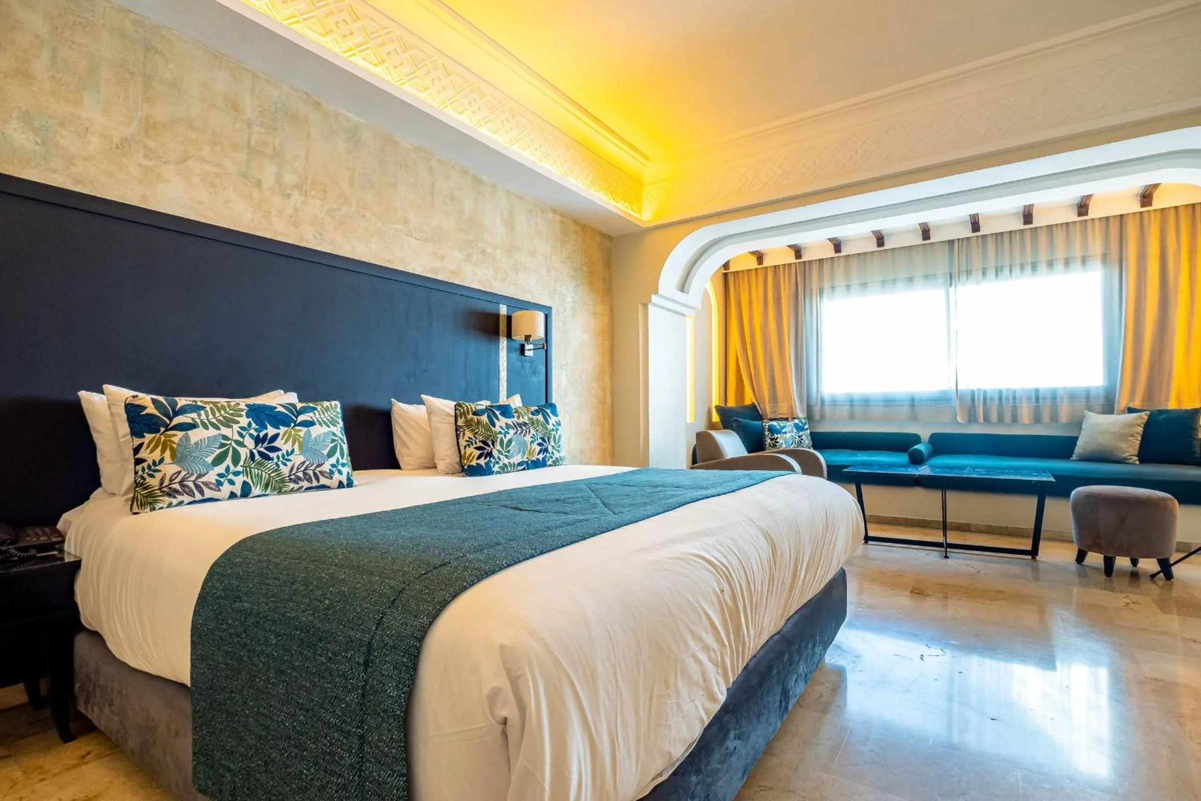 Bed in Diwan Casablanca Hotel & Spa