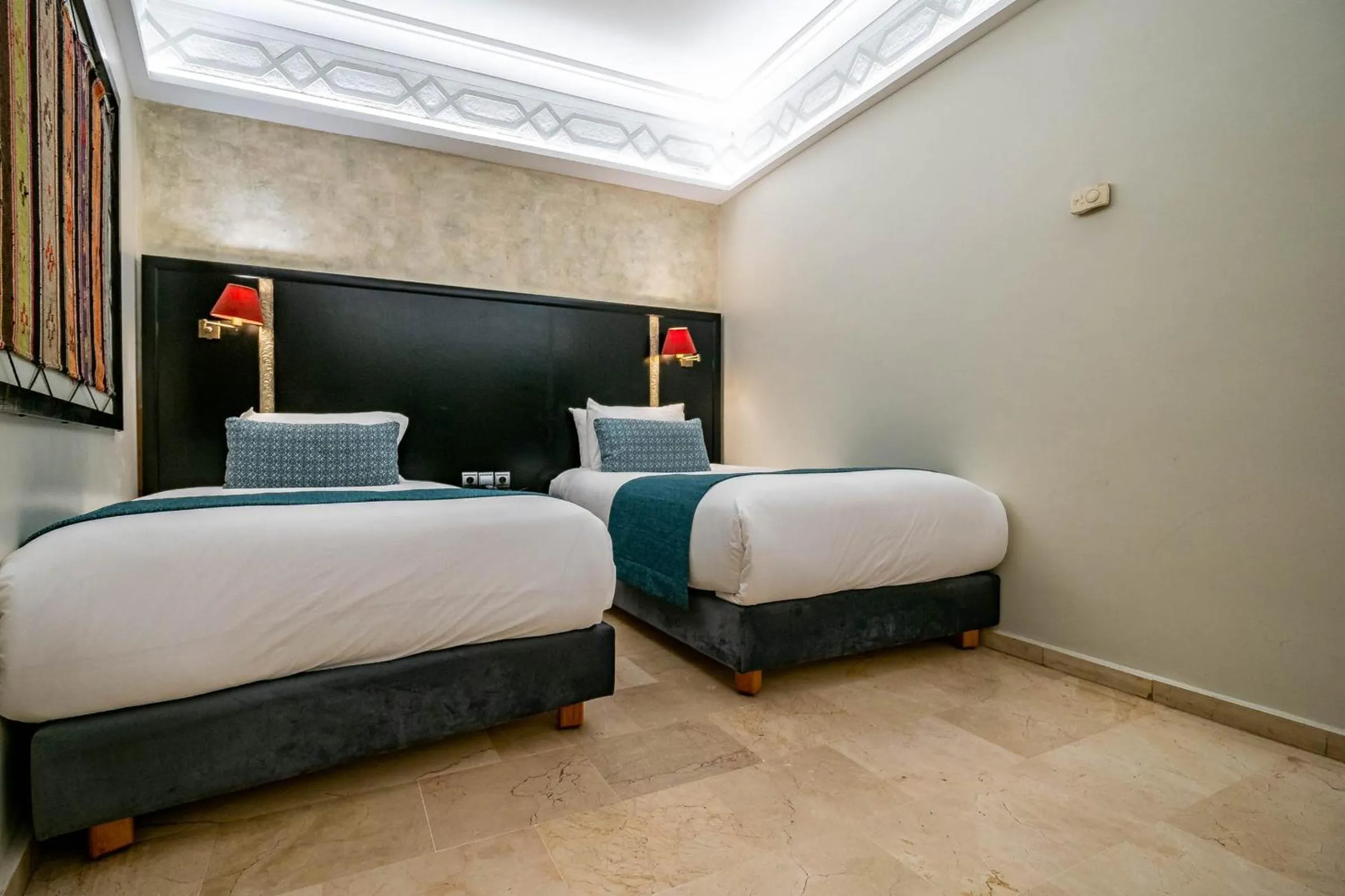 Bed in Diwan Casablanca Hotel & Spa