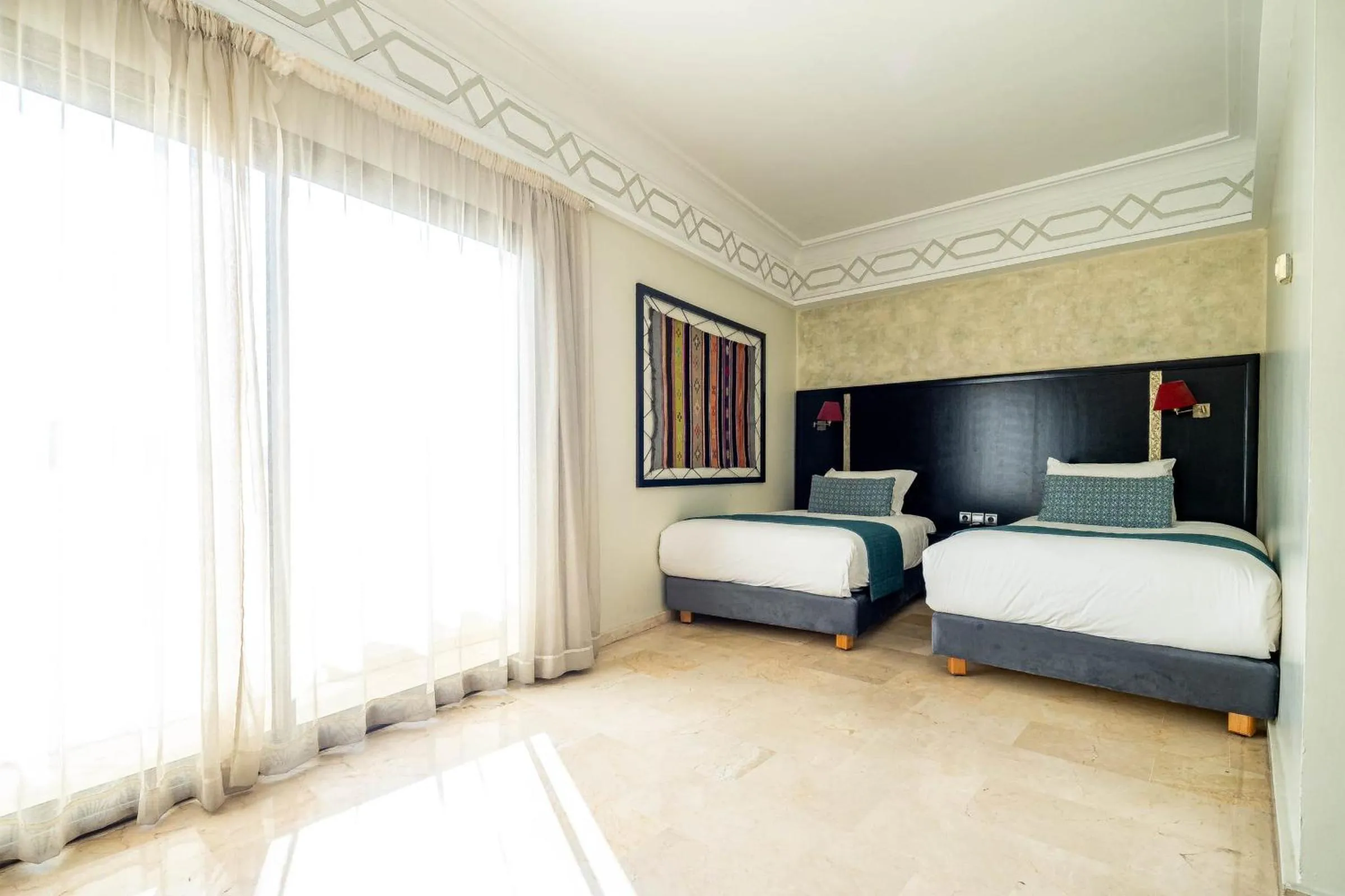 Bed in Diwan Casablanca Hotel & Spa