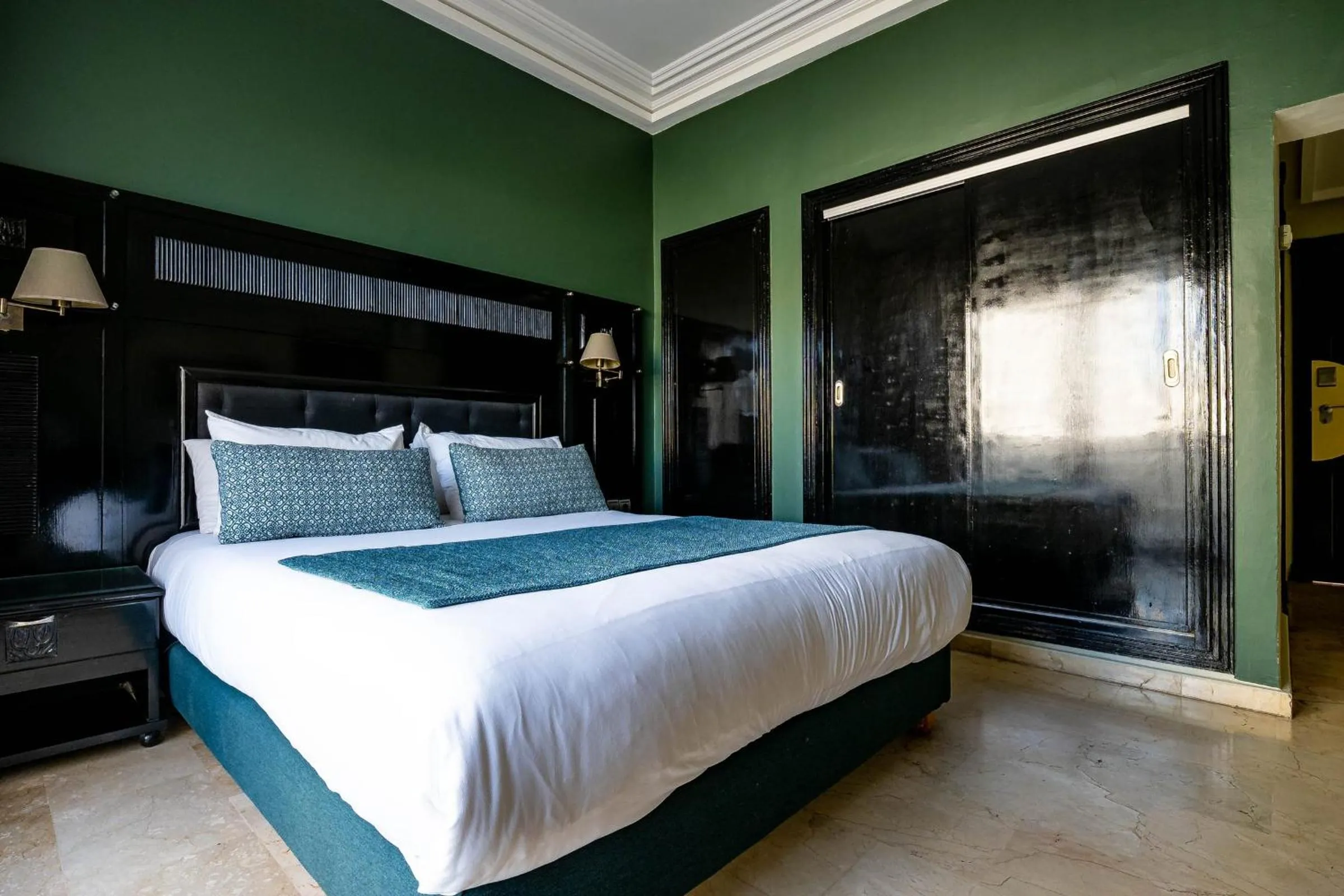 Bed in Diwan Casablanca Hotel & Spa