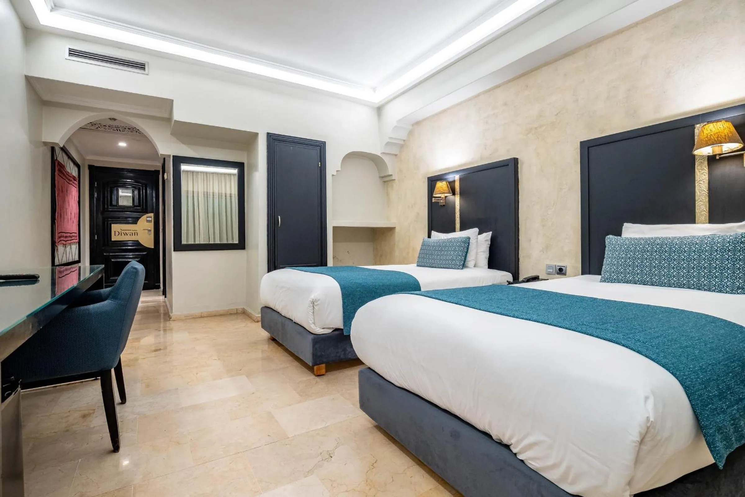 Bed in Diwan Casablanca Hotel & Spa