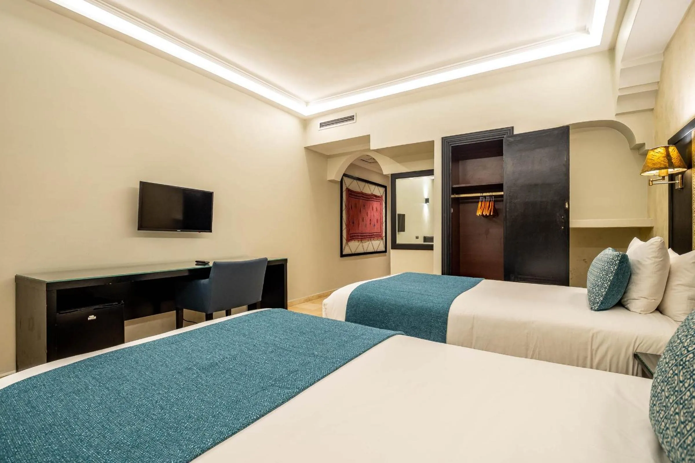 Bed in Diwan Casablanca Hotel & Spa