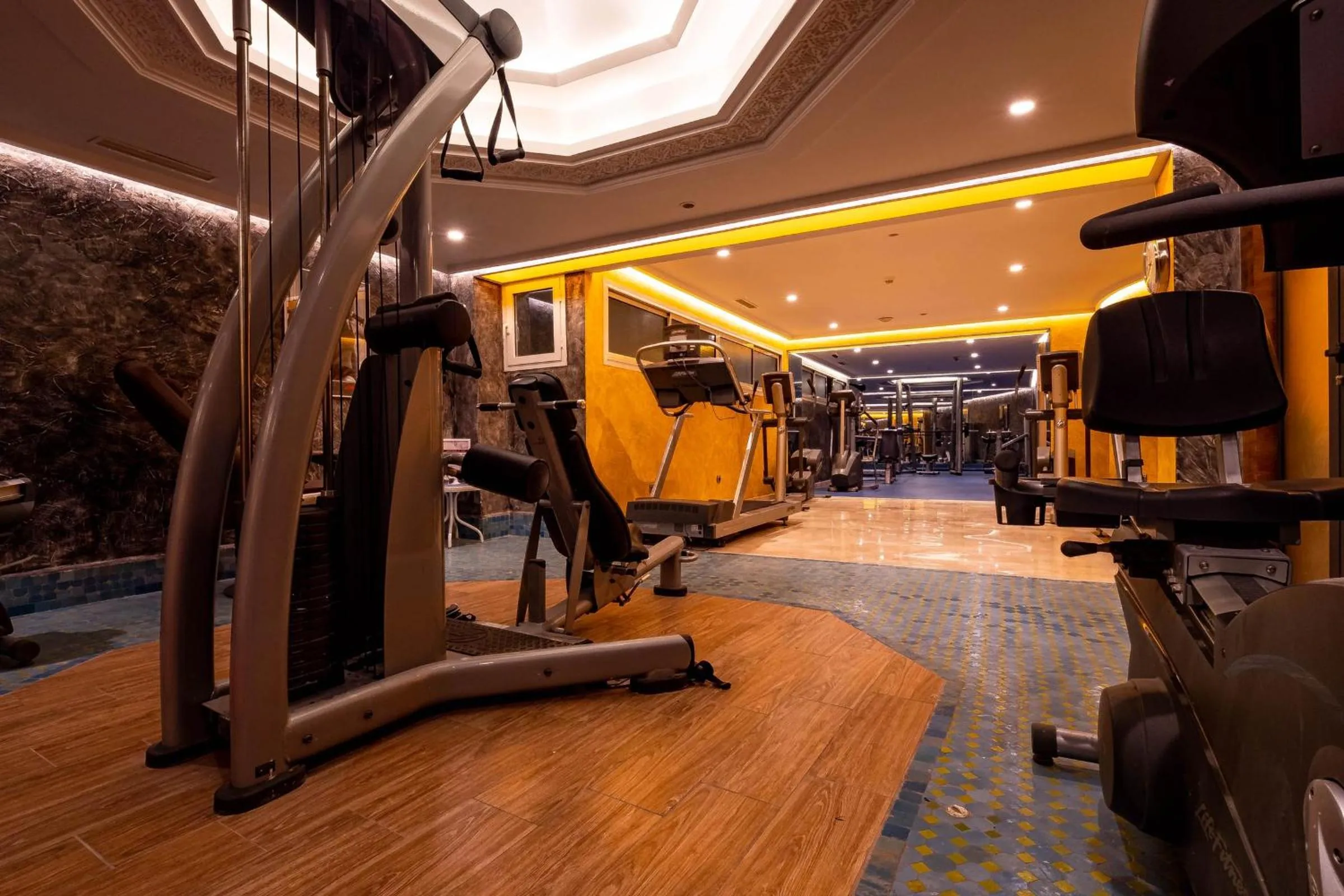 Fitness centre/facilities in Diwan Casablanca Hotel & Spa
