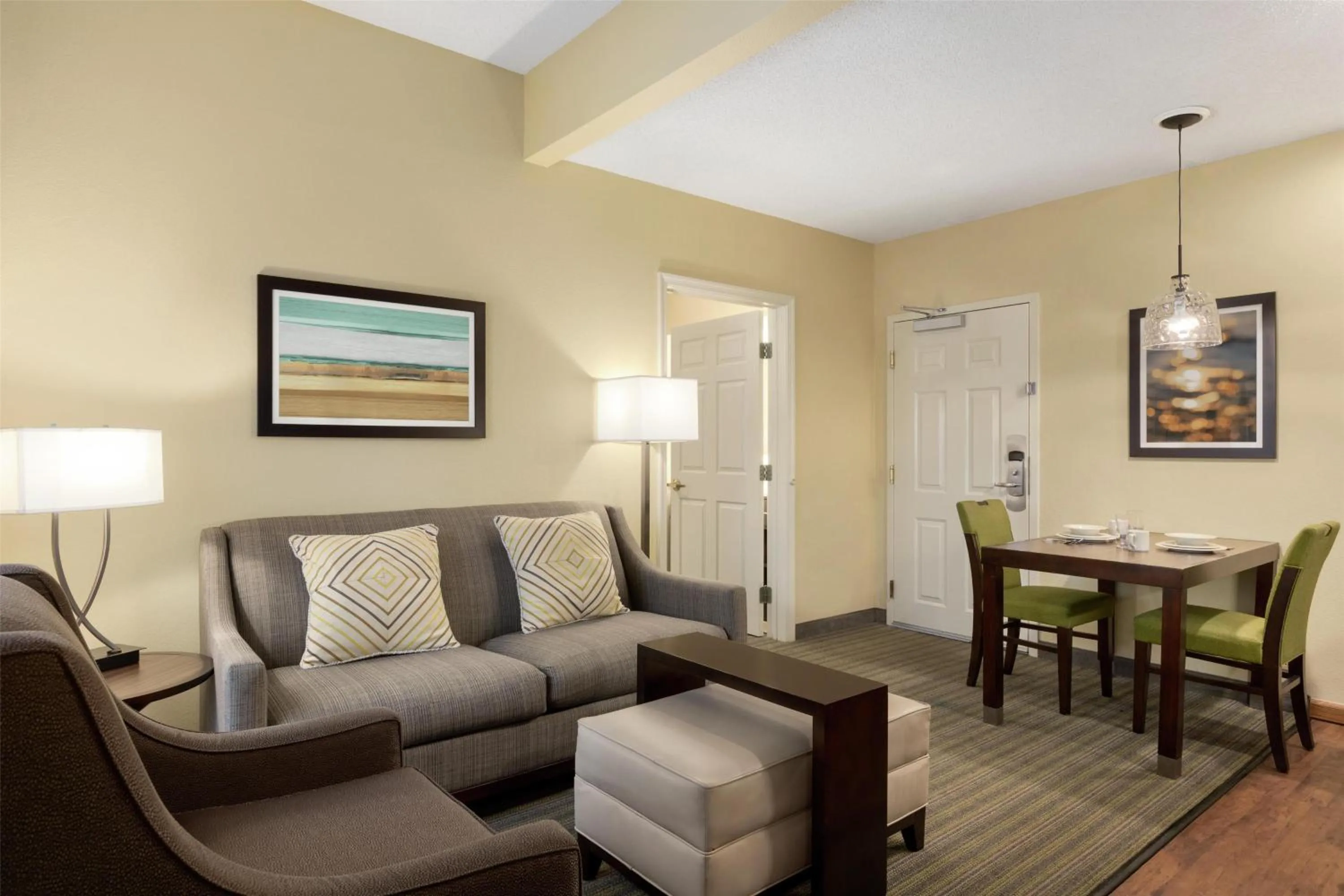 Living room in Homewood Suites by Hilton St. Petersburg Clearwater