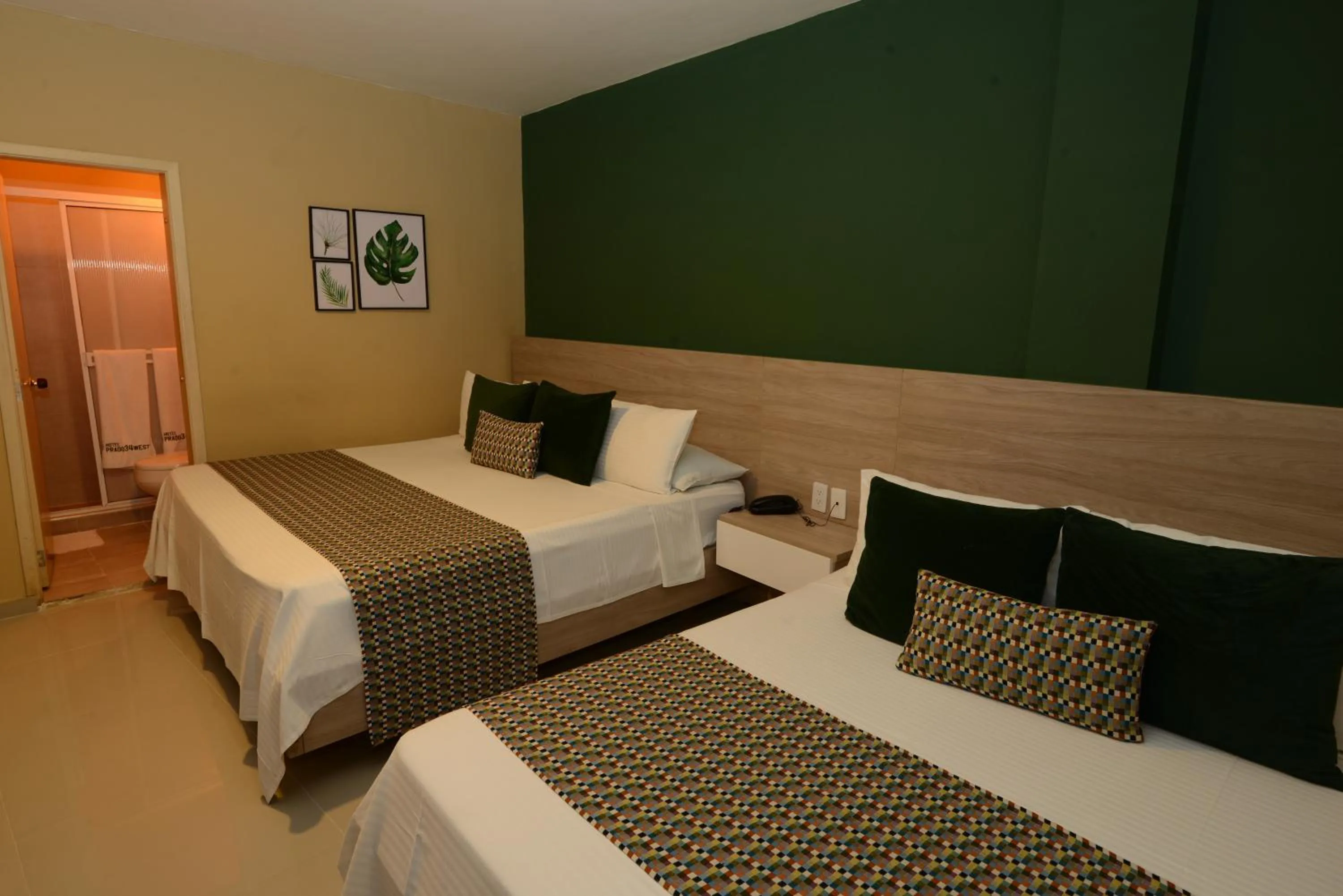 Bed in Hotel Prado 34 West