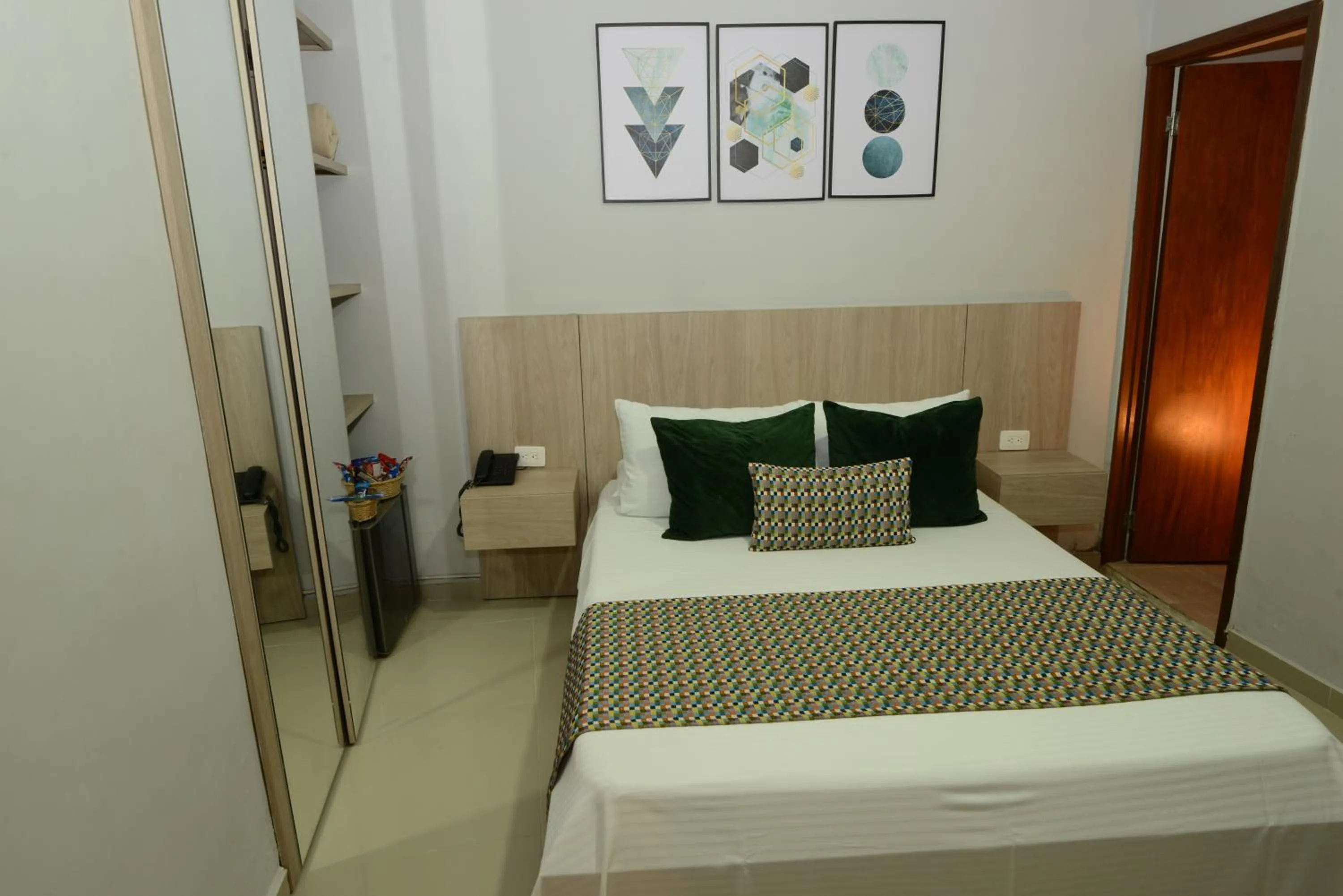 Bed in Hotel Prado 34 West