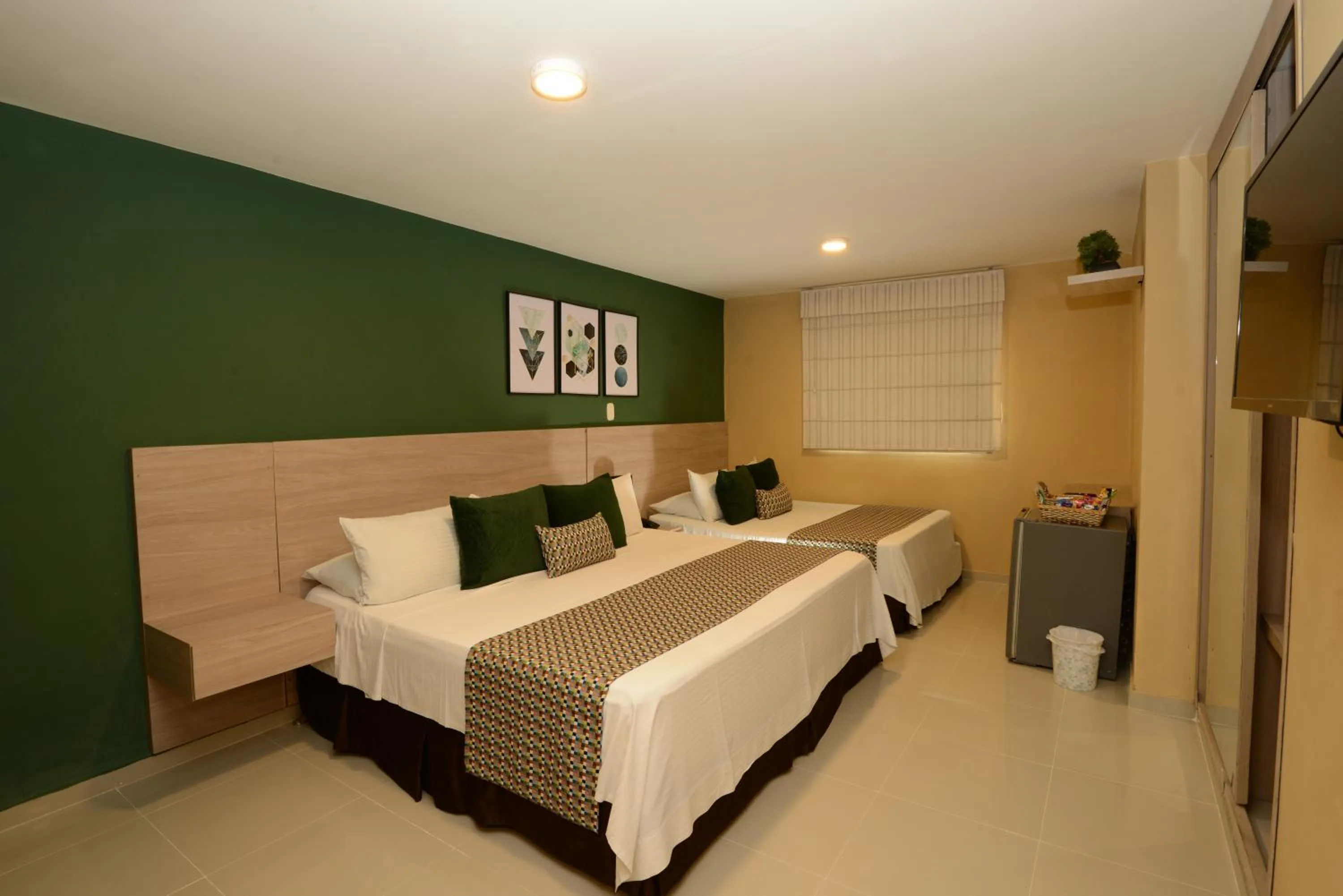 Bed in Hotel Prado 34 West