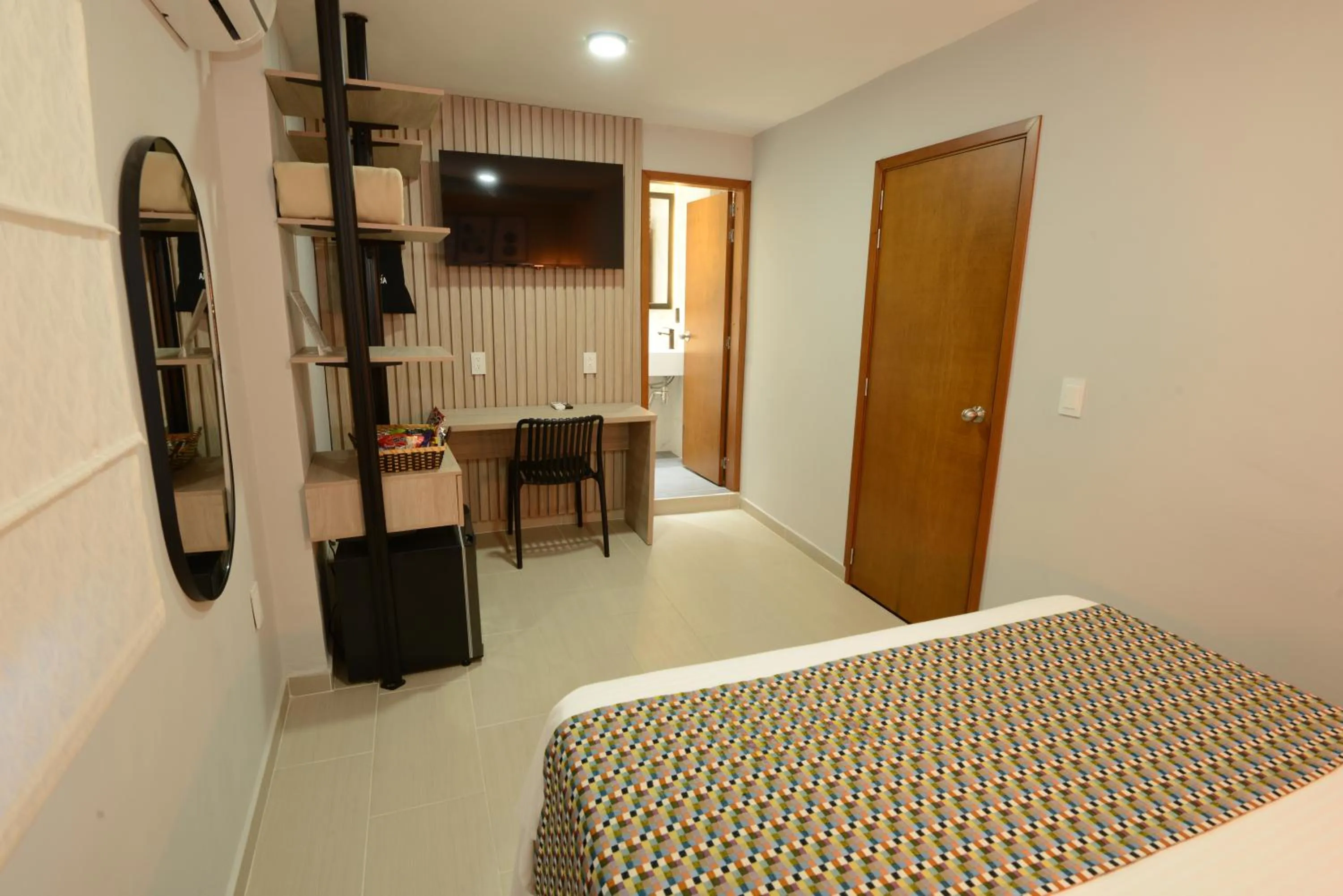 Bed in Hotel Prado 34 West