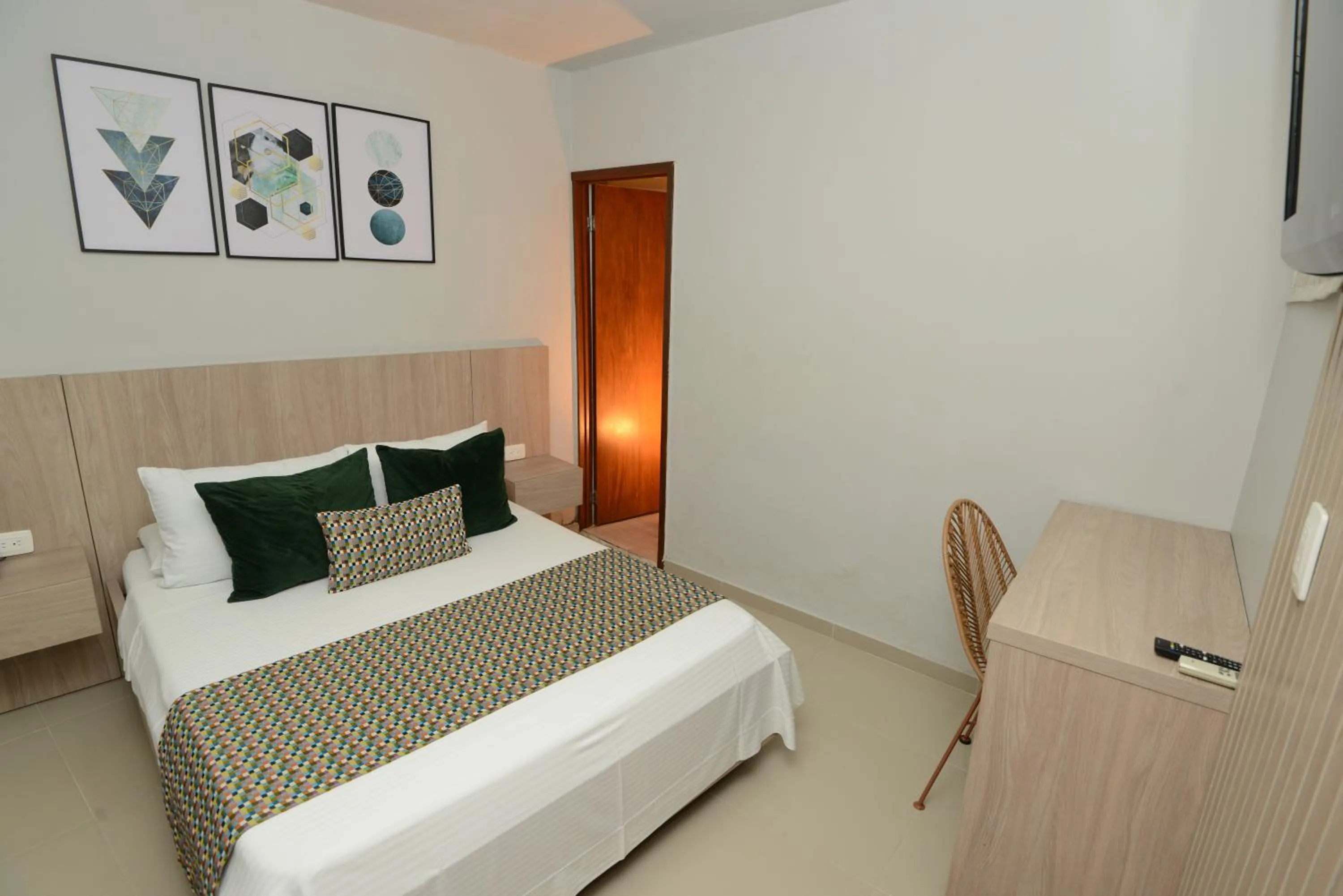 Bed in Hotel Prado 34 West