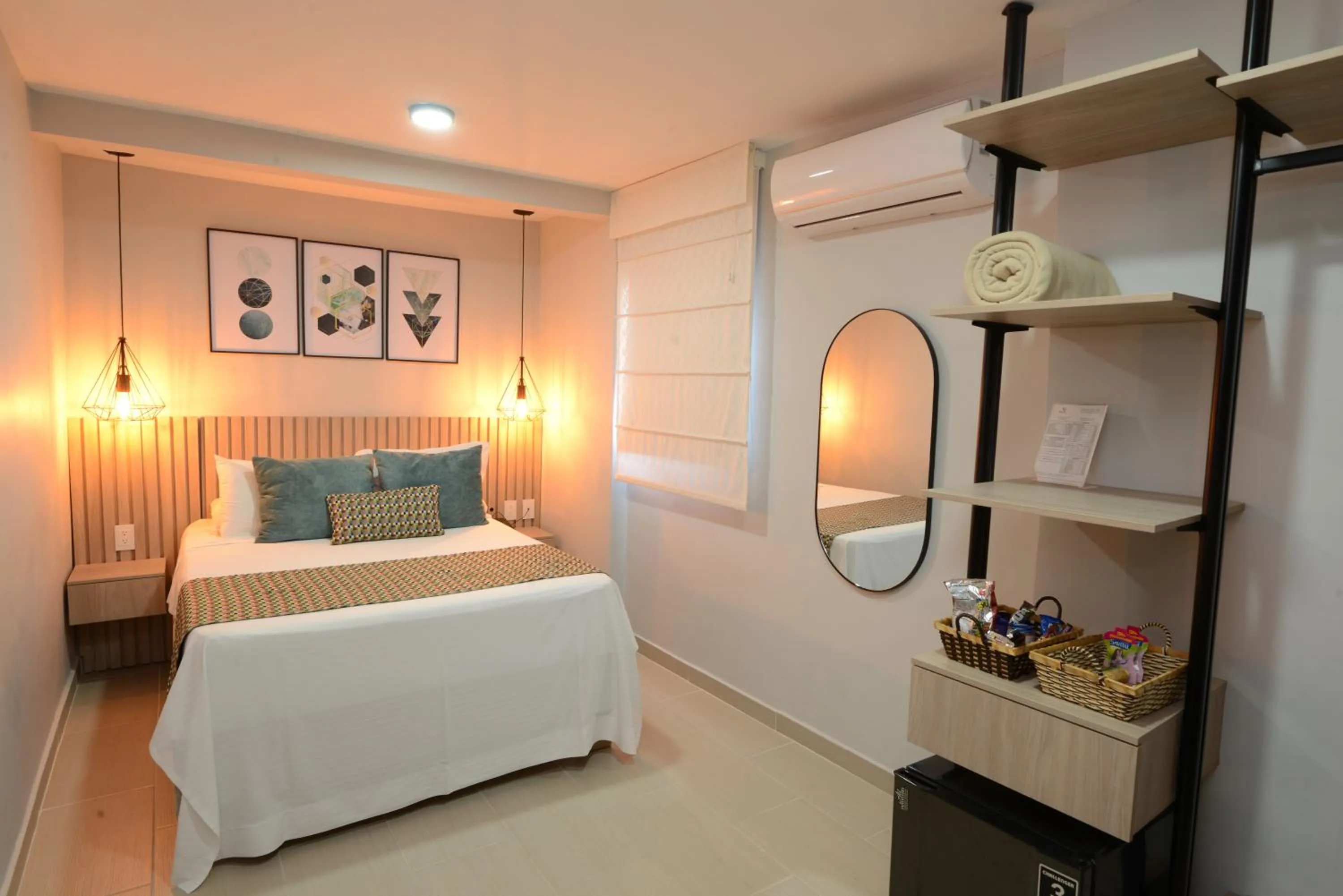 Bed in Hotel Prado 34 West