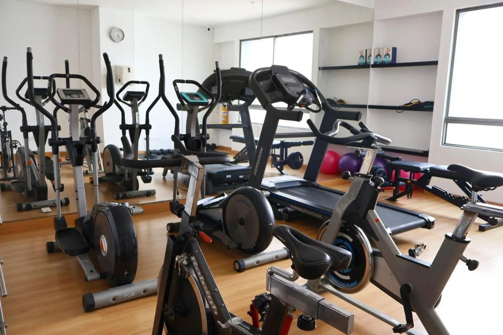 Fitness centre/facilities in Hotel Internacional La Triada