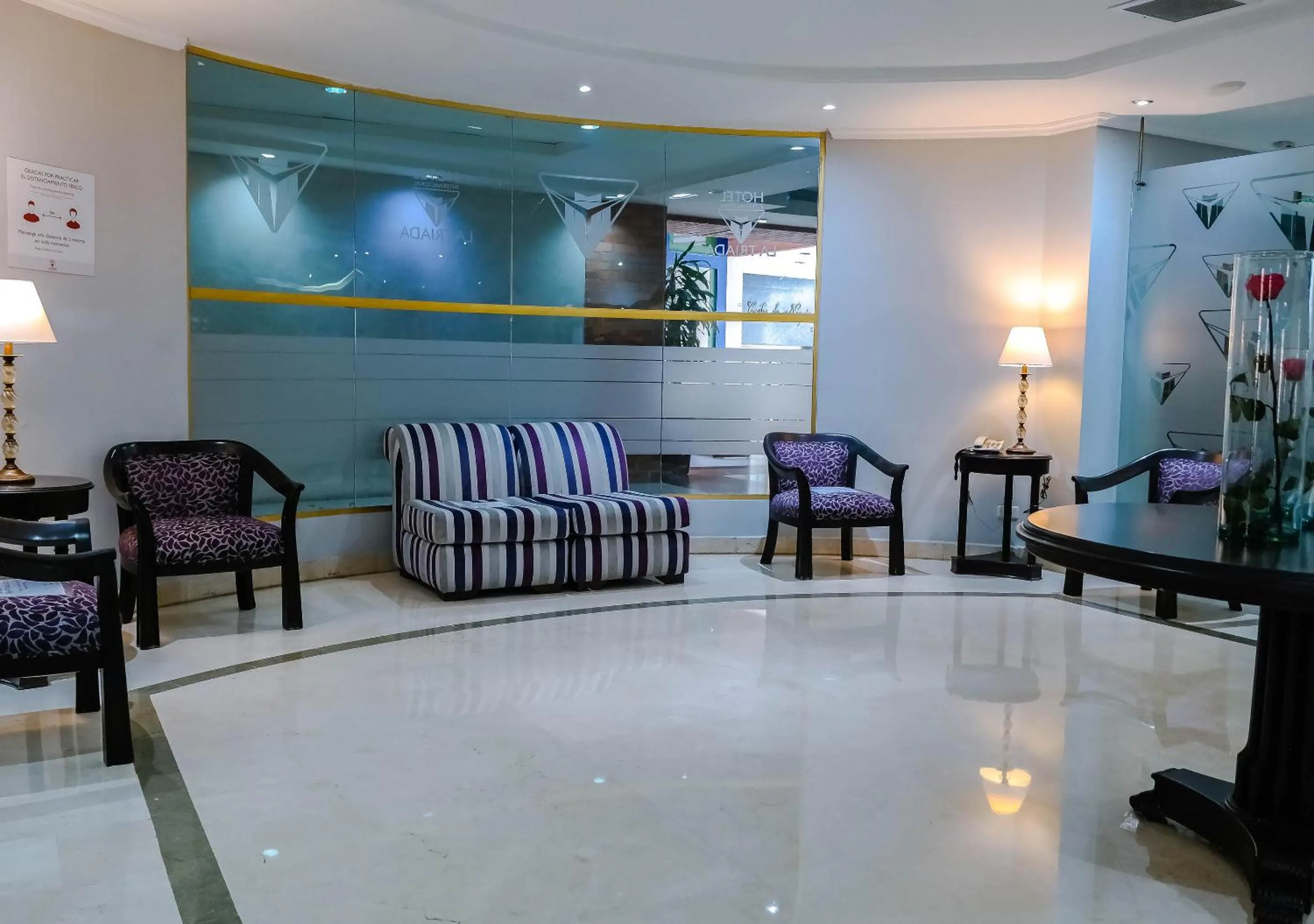 Lobby or reception in Hotel Internacional La Triada